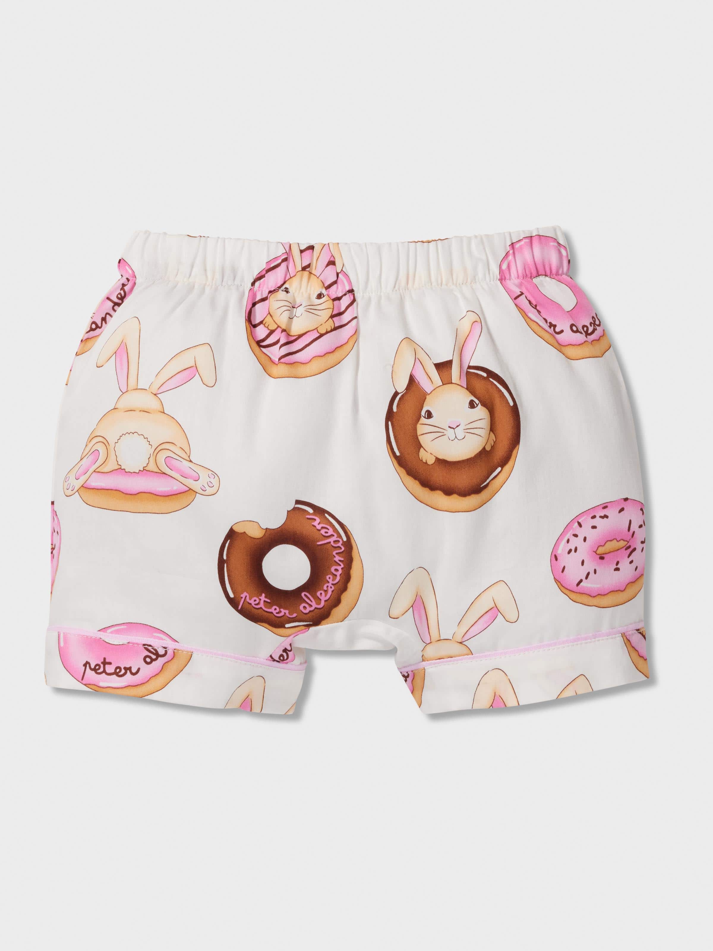 Baby Pink Doughnut Pj Set