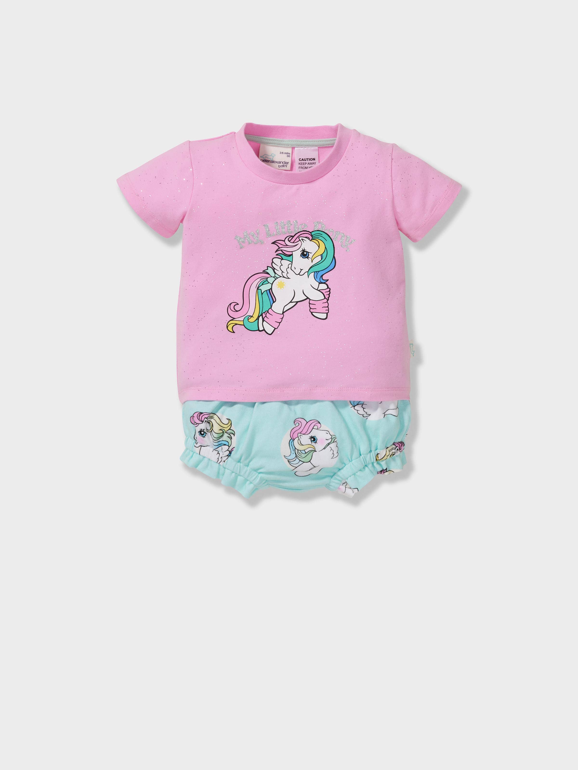 Baby My Little Pony Short Pj Set