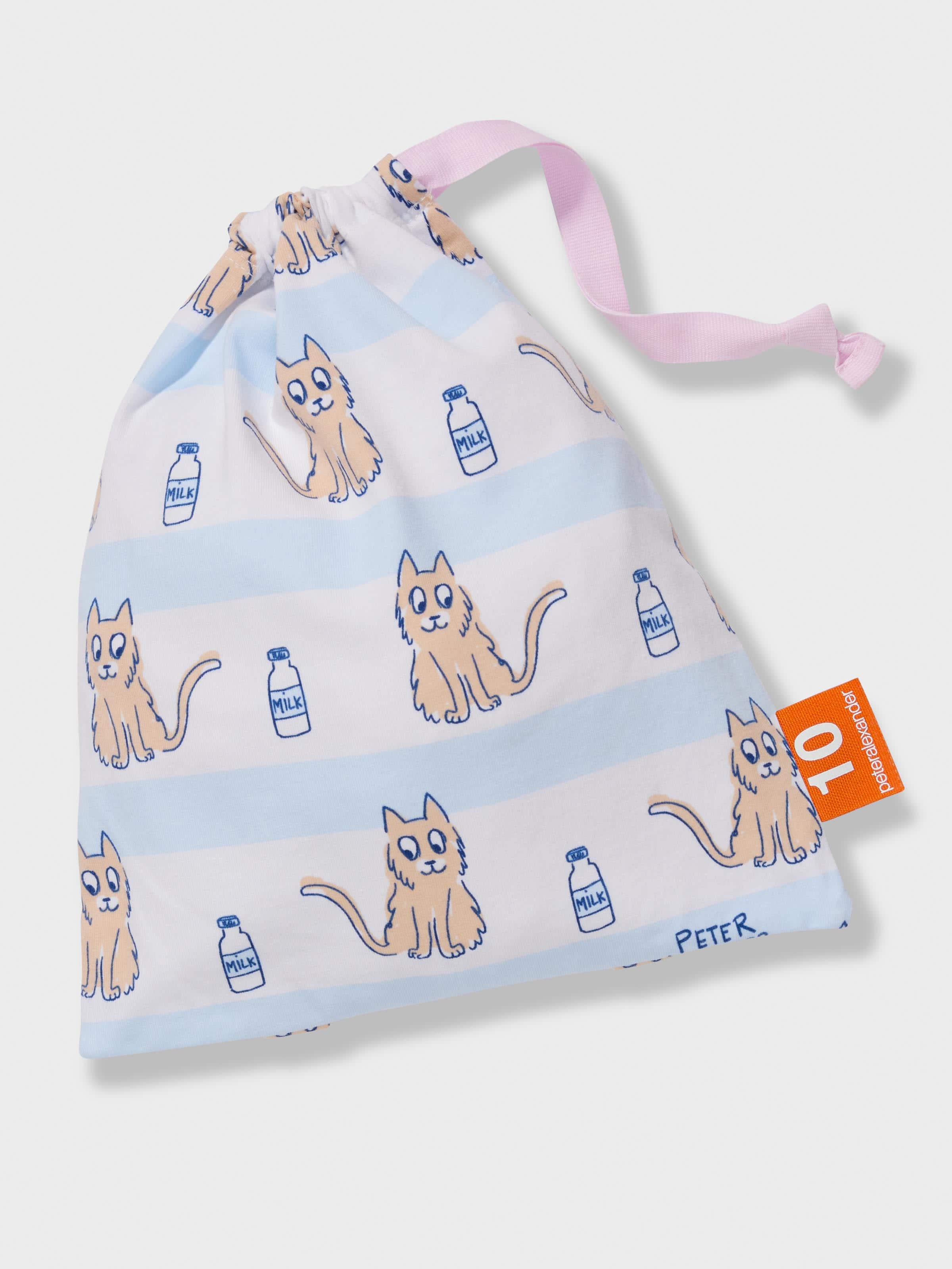 Image for Girls Milk Cat Classic Shortie Pj Set from Peter Alexander