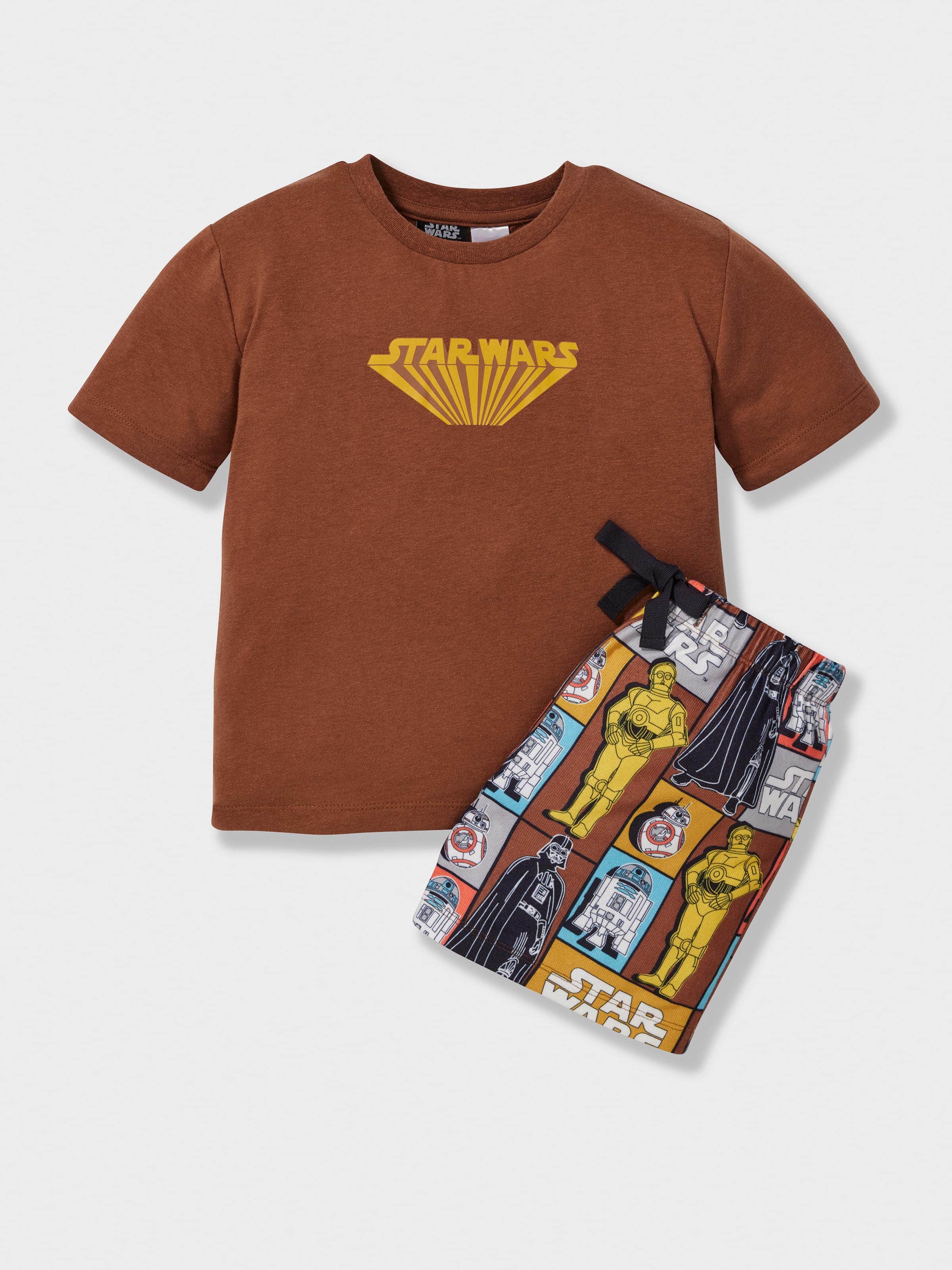 Boys Retro Star Wars Short Pj Set