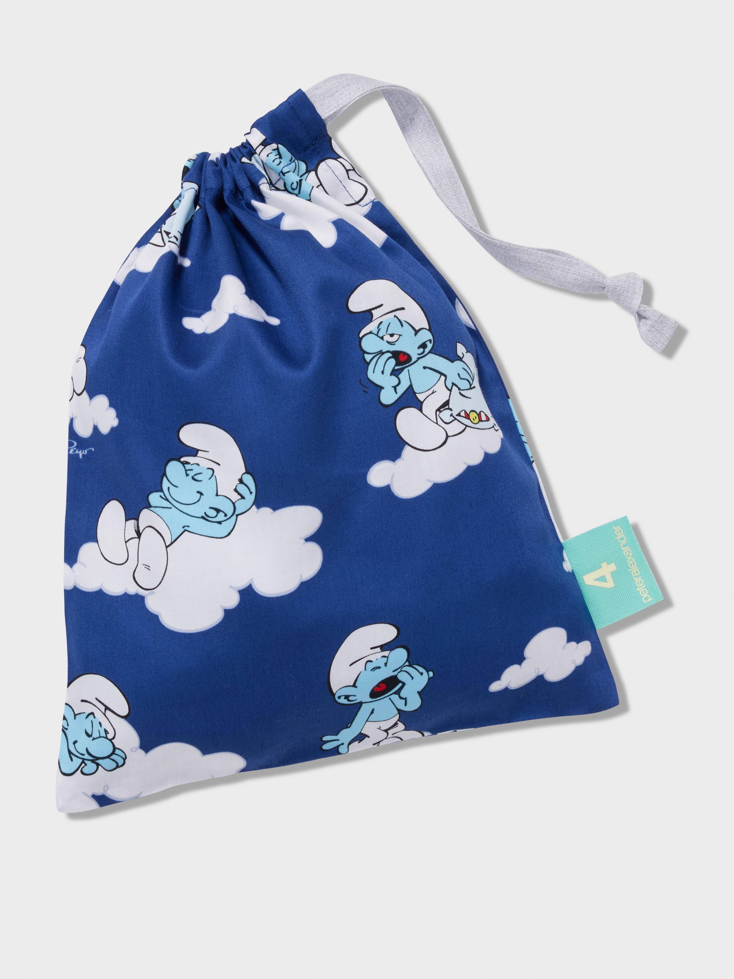 Image for Jnr Kids Cloud Smurf Classic Shortie Pj Set from Peter Alexander