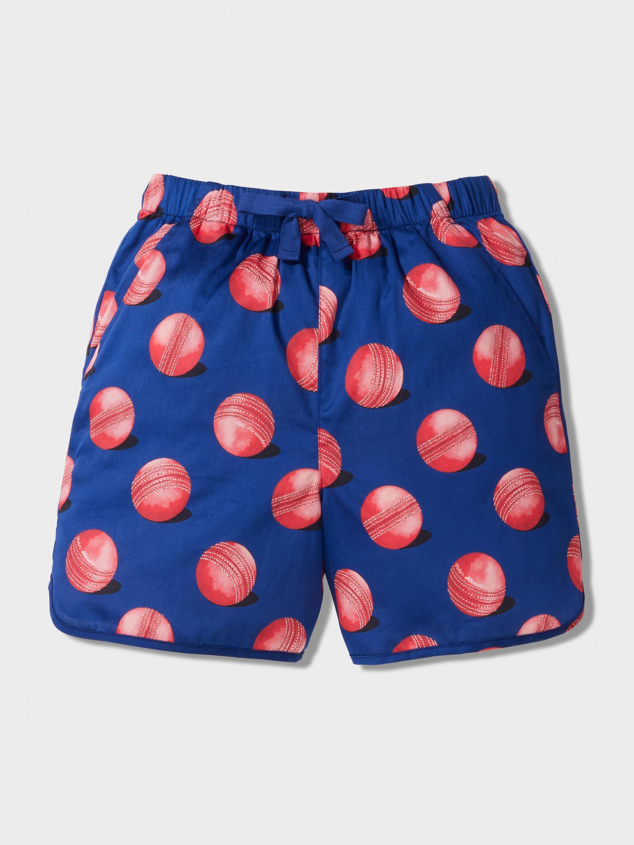 Boys Cricket Short Pj Set