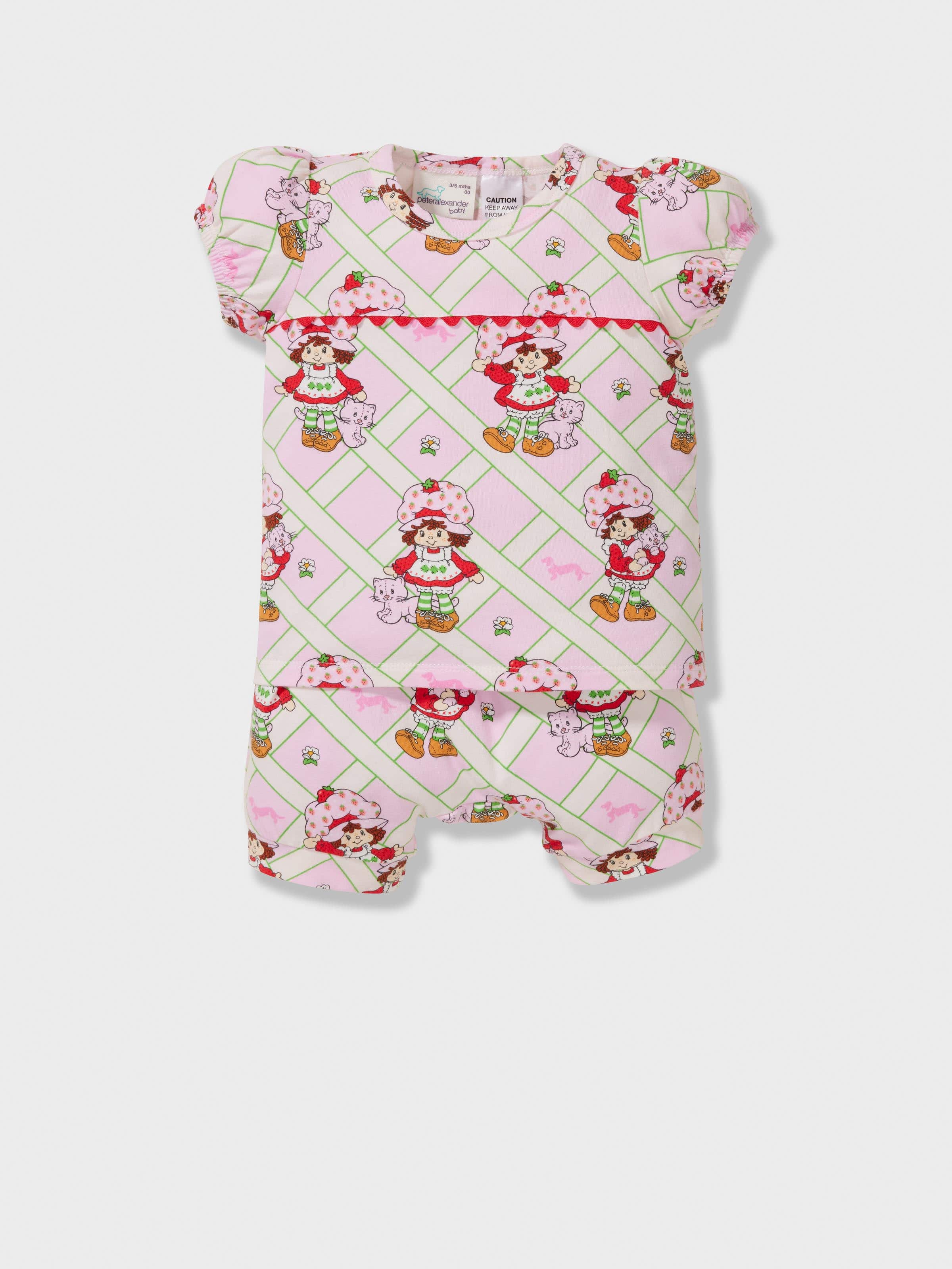 Baby Strawberry Shortcake Short Pj Set