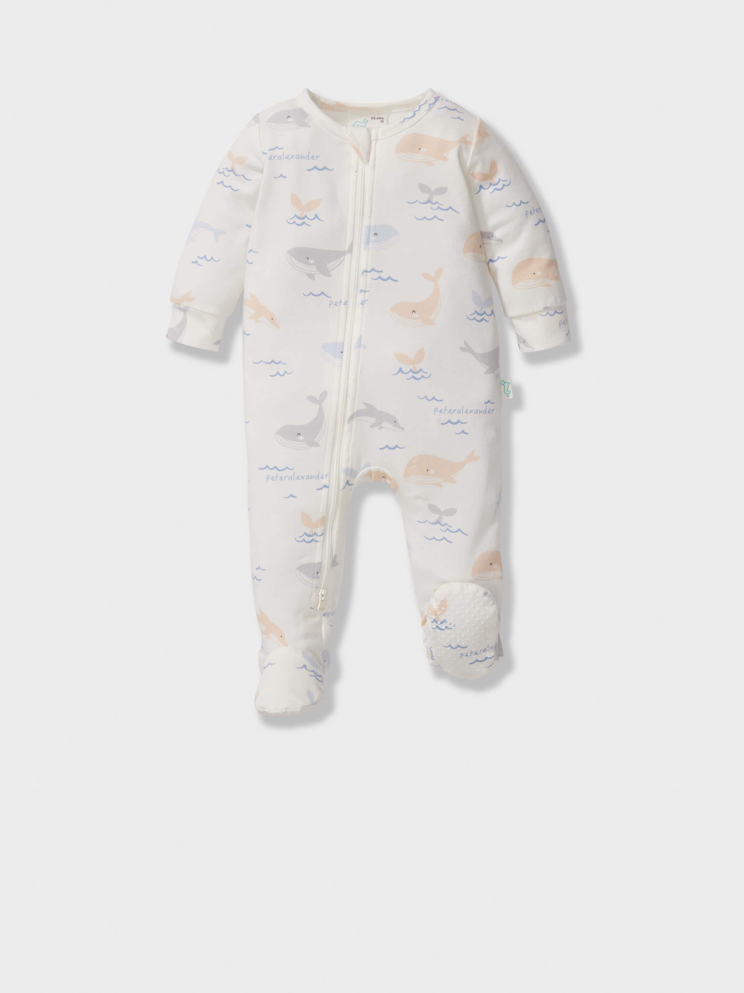 Baby Organics Whale Jumpsuit