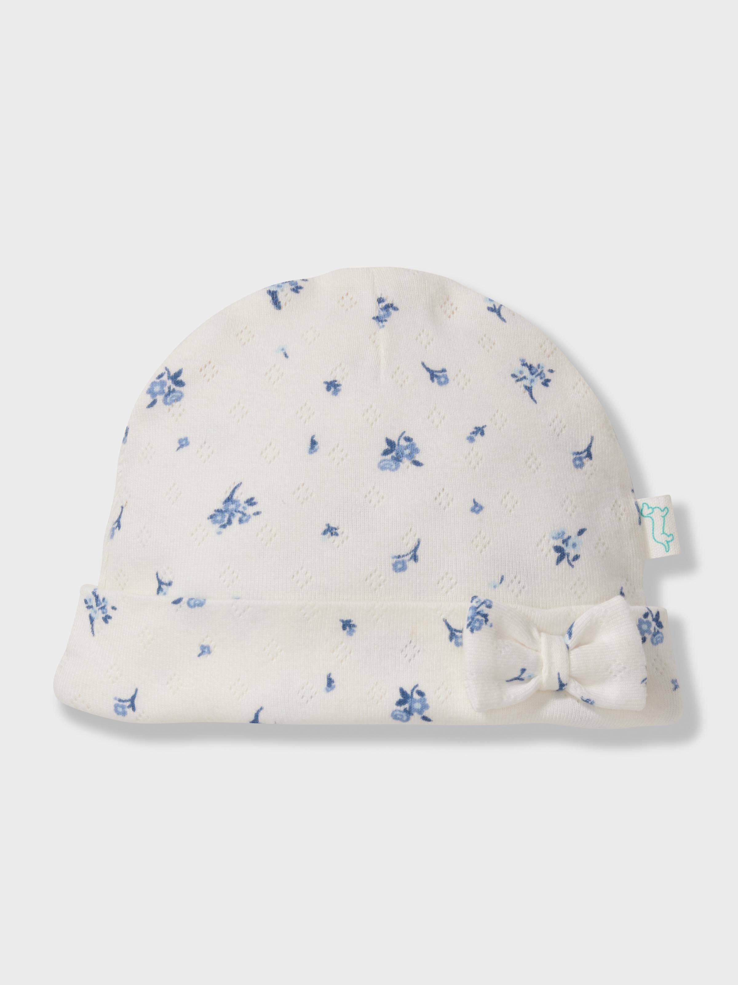 Baby Organic Ditsy Floral Beanie