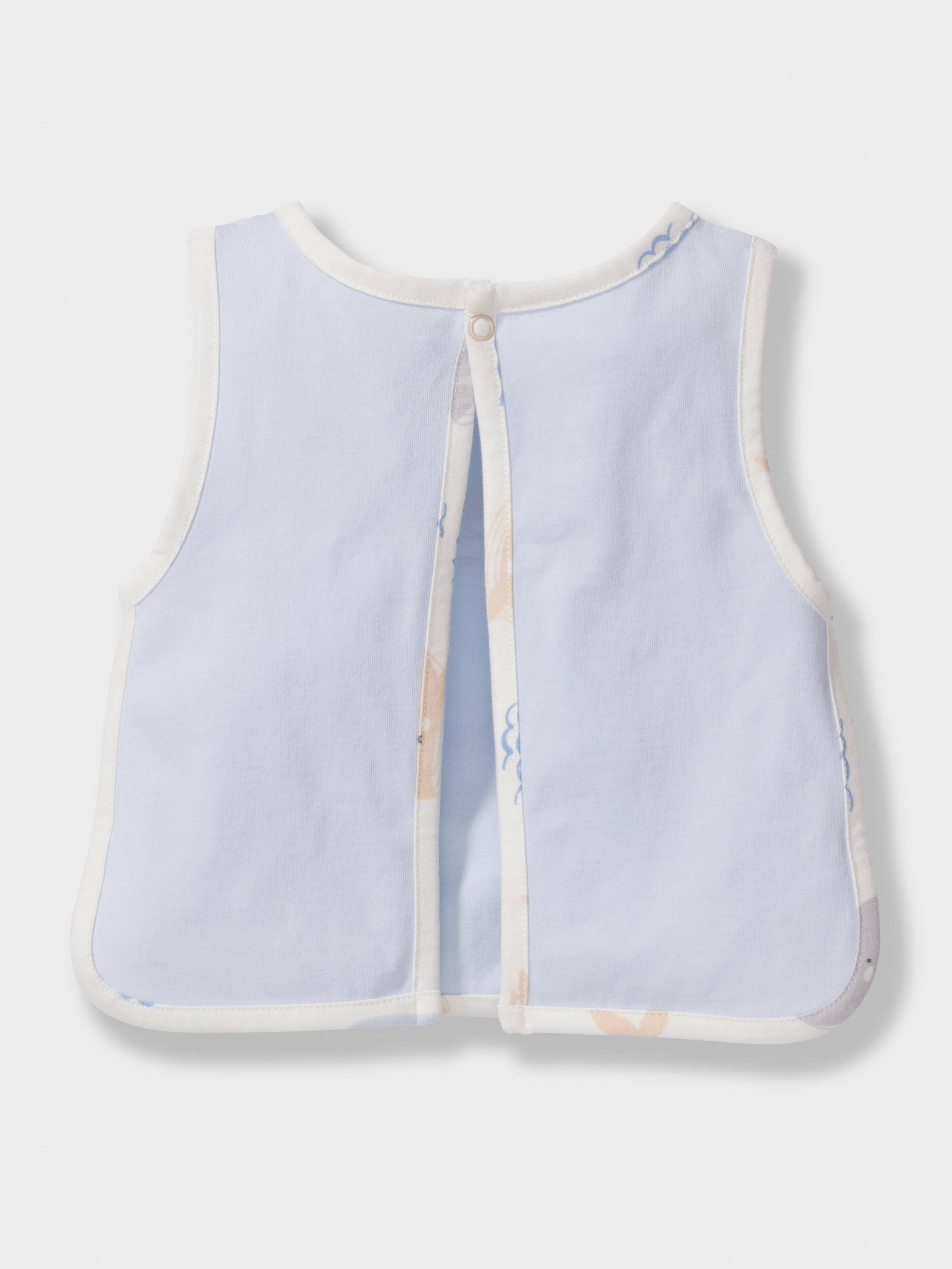Baby Organics Whale Bib