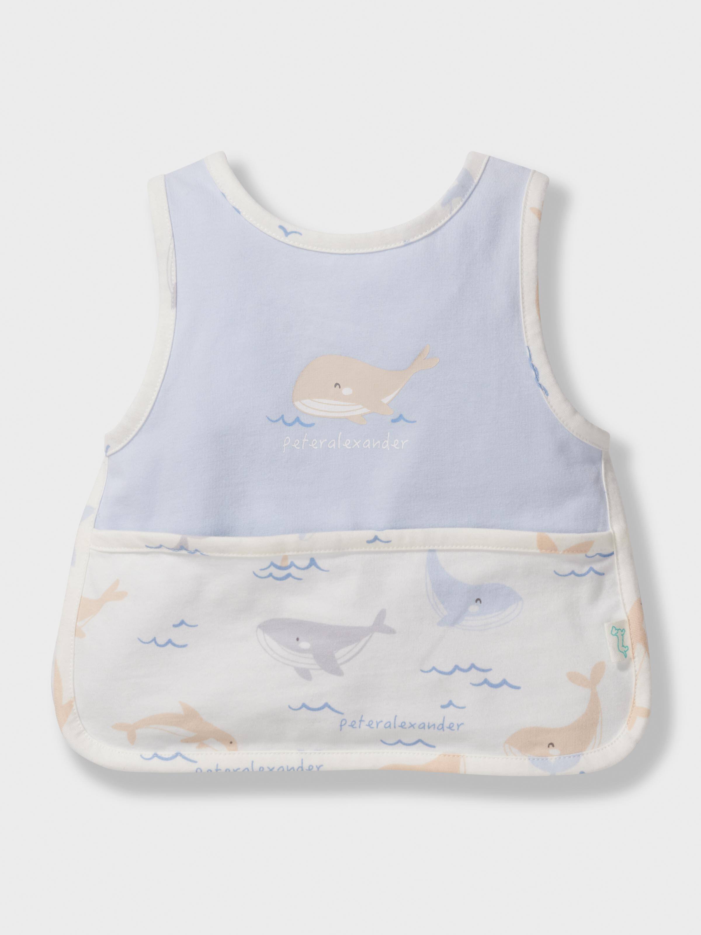 Baby Organics Whale Bib