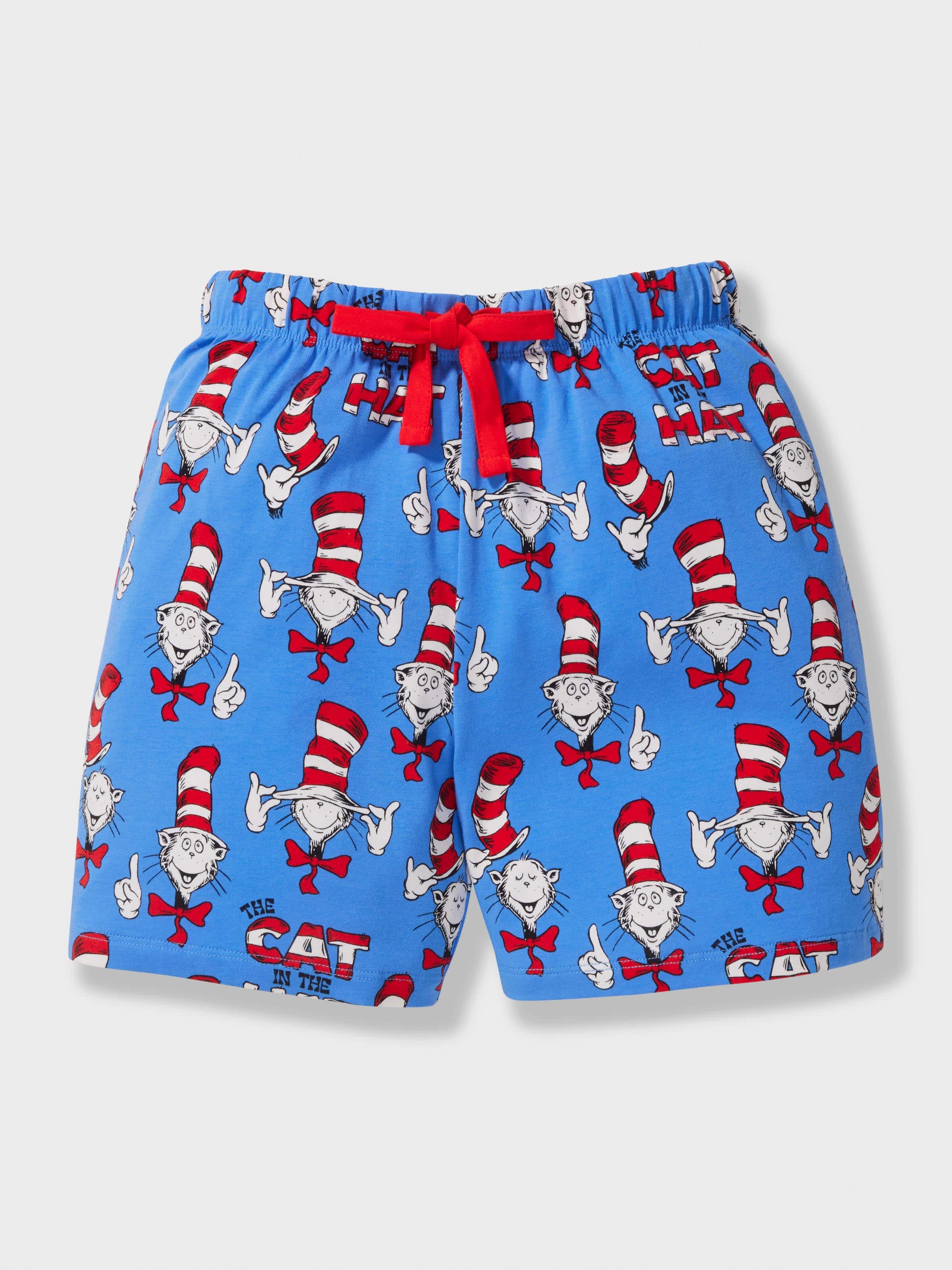 Boys Cat In The Hat Short Pj Set