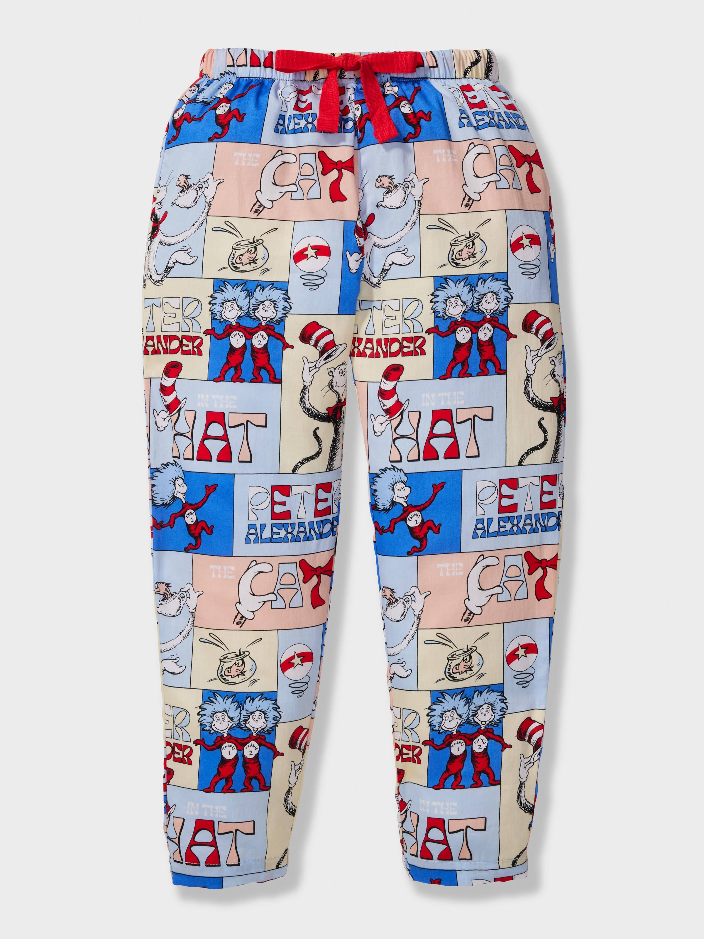 Jnr Kids Cat In The Hat Short Pj Set