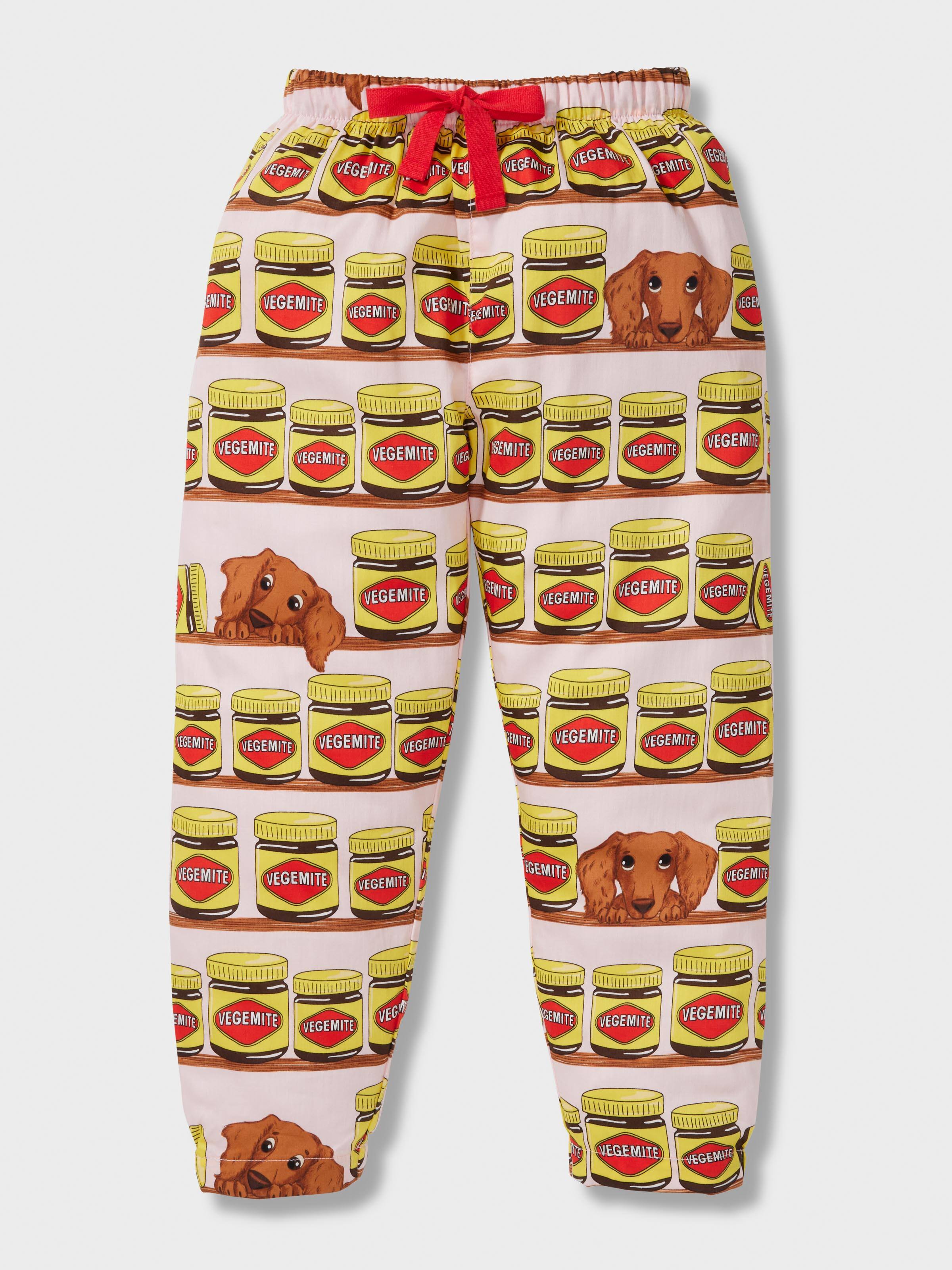 Jnr Girls Vegemite Long Pj Set