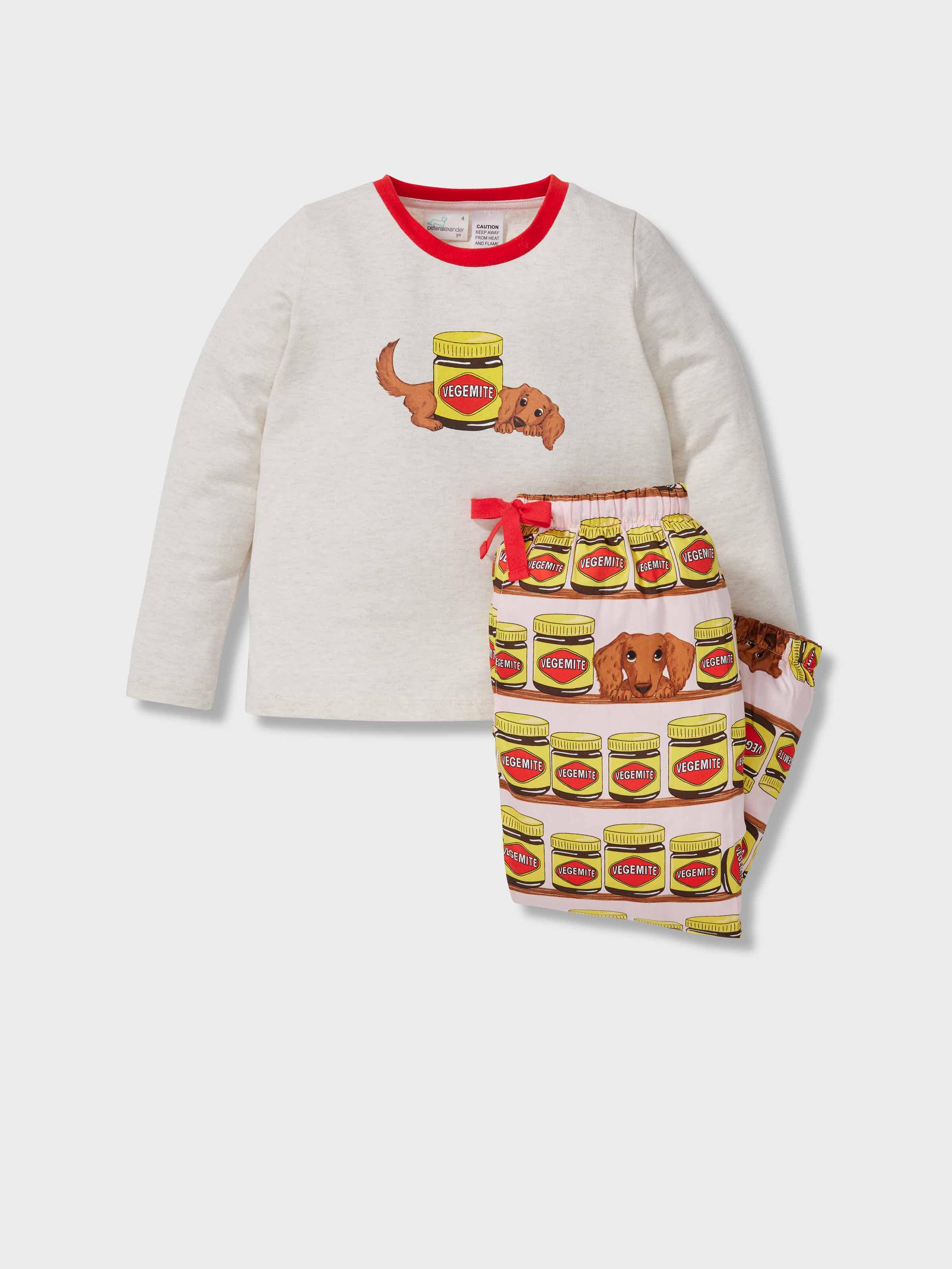 Jnr Girls Vegemite Long Pj Set