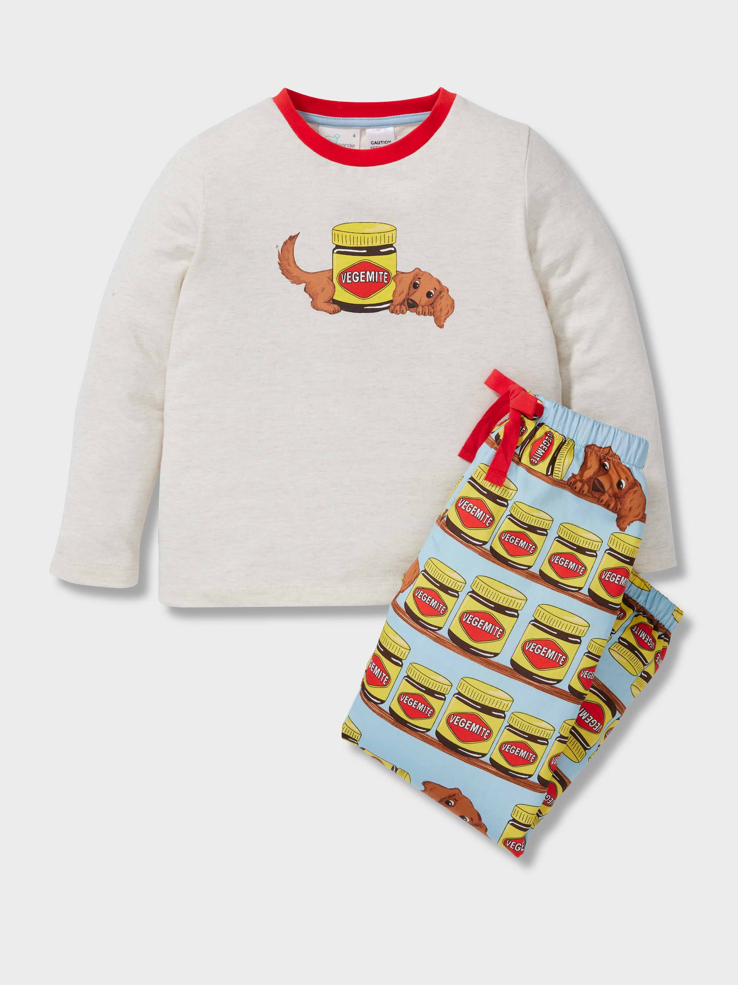 Boys Vegemite Long Pj Set
