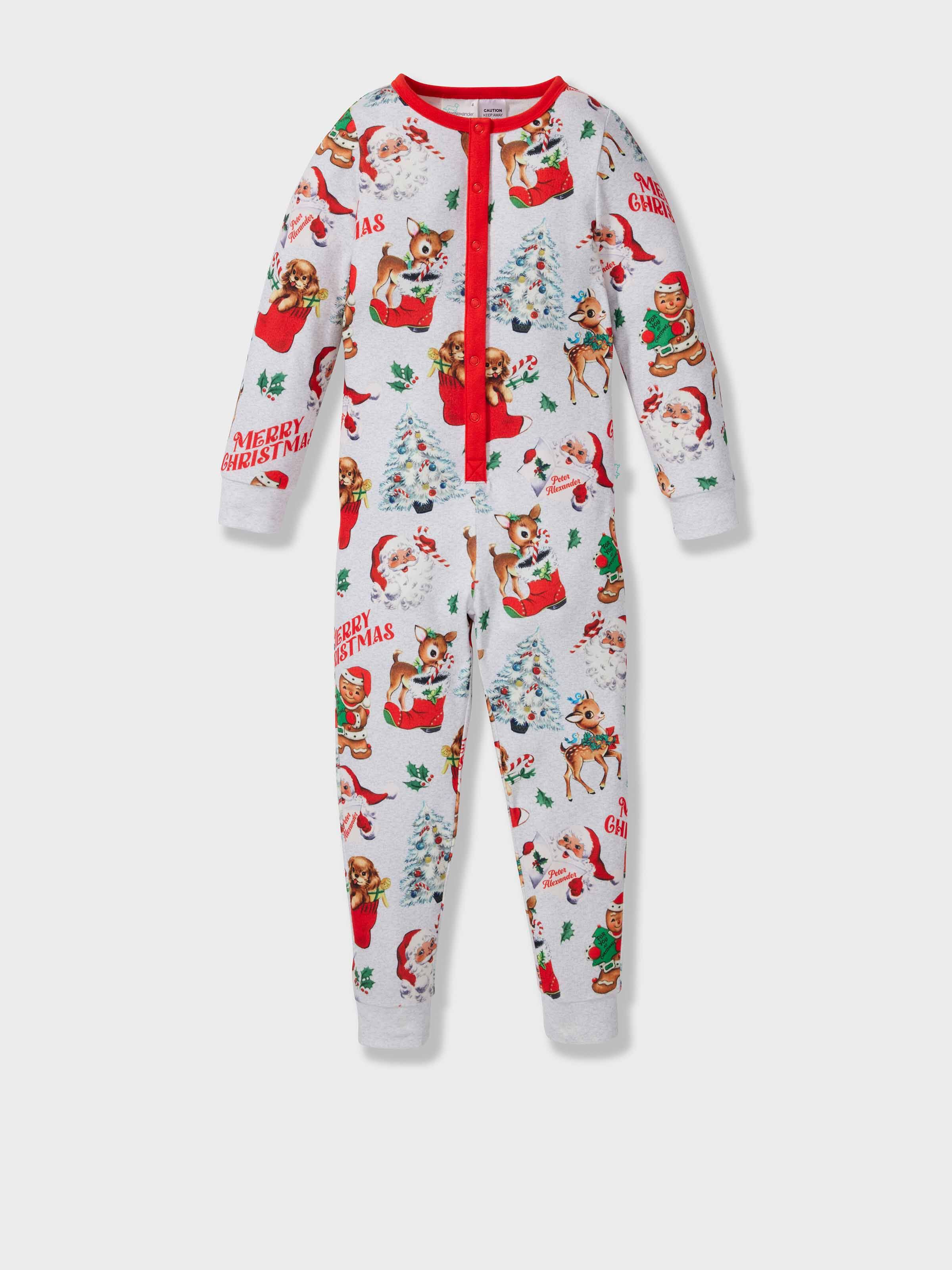 Jnr Kids Vintage Christmas Jumpsuit