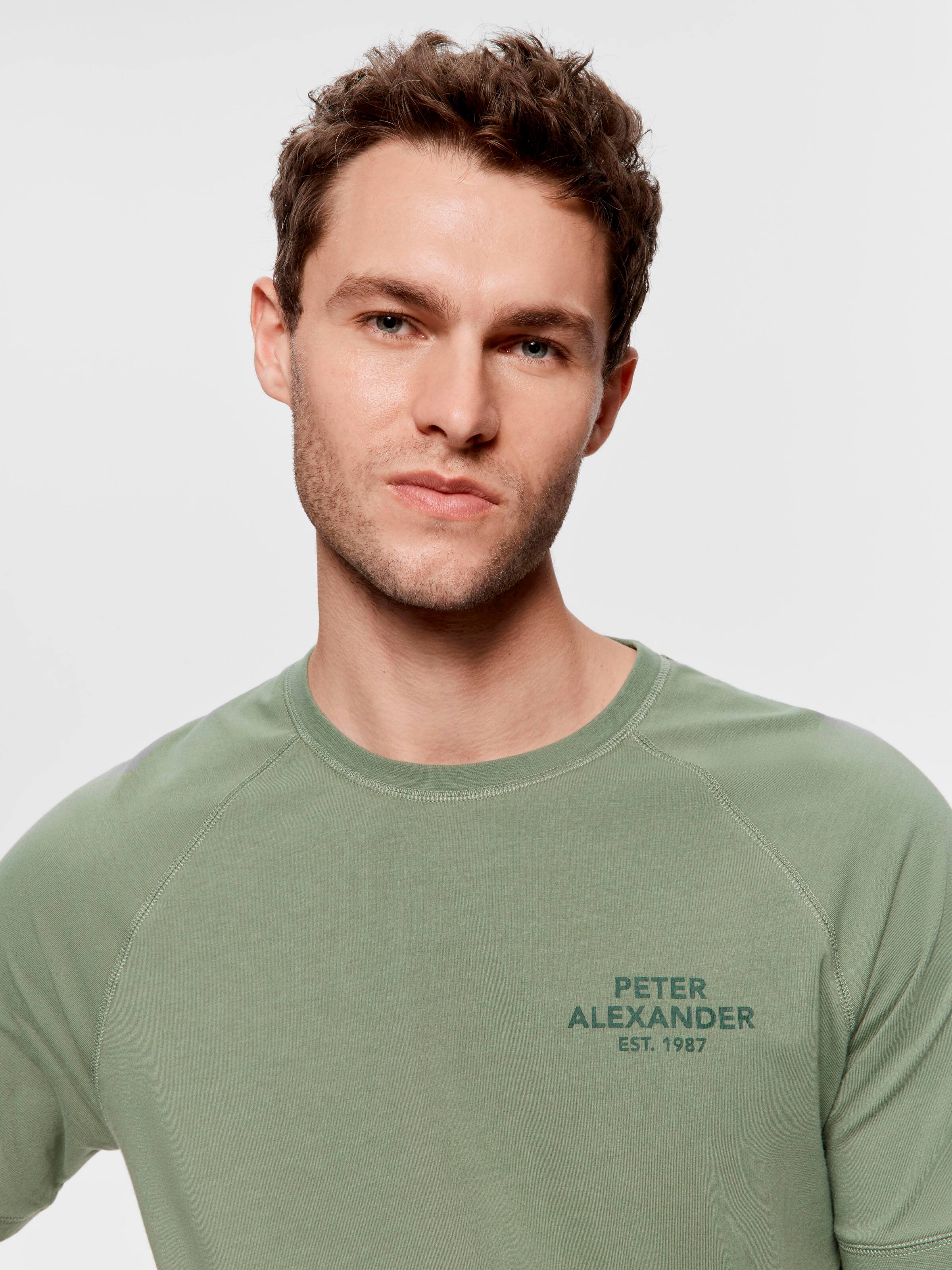 Olive Raglan Tee