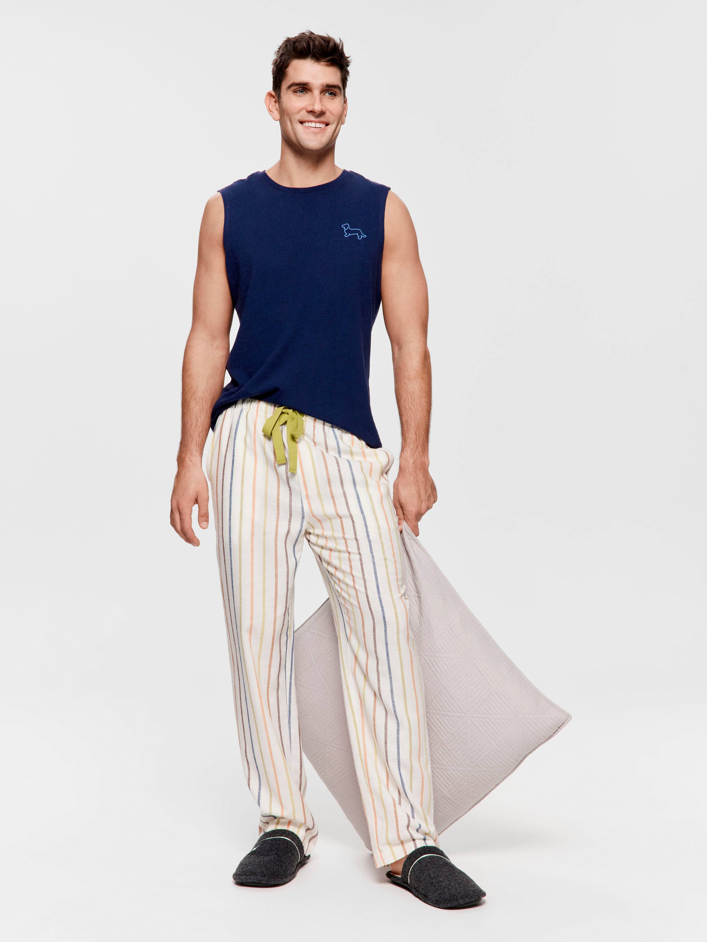 Pinstripe Pj Bottom