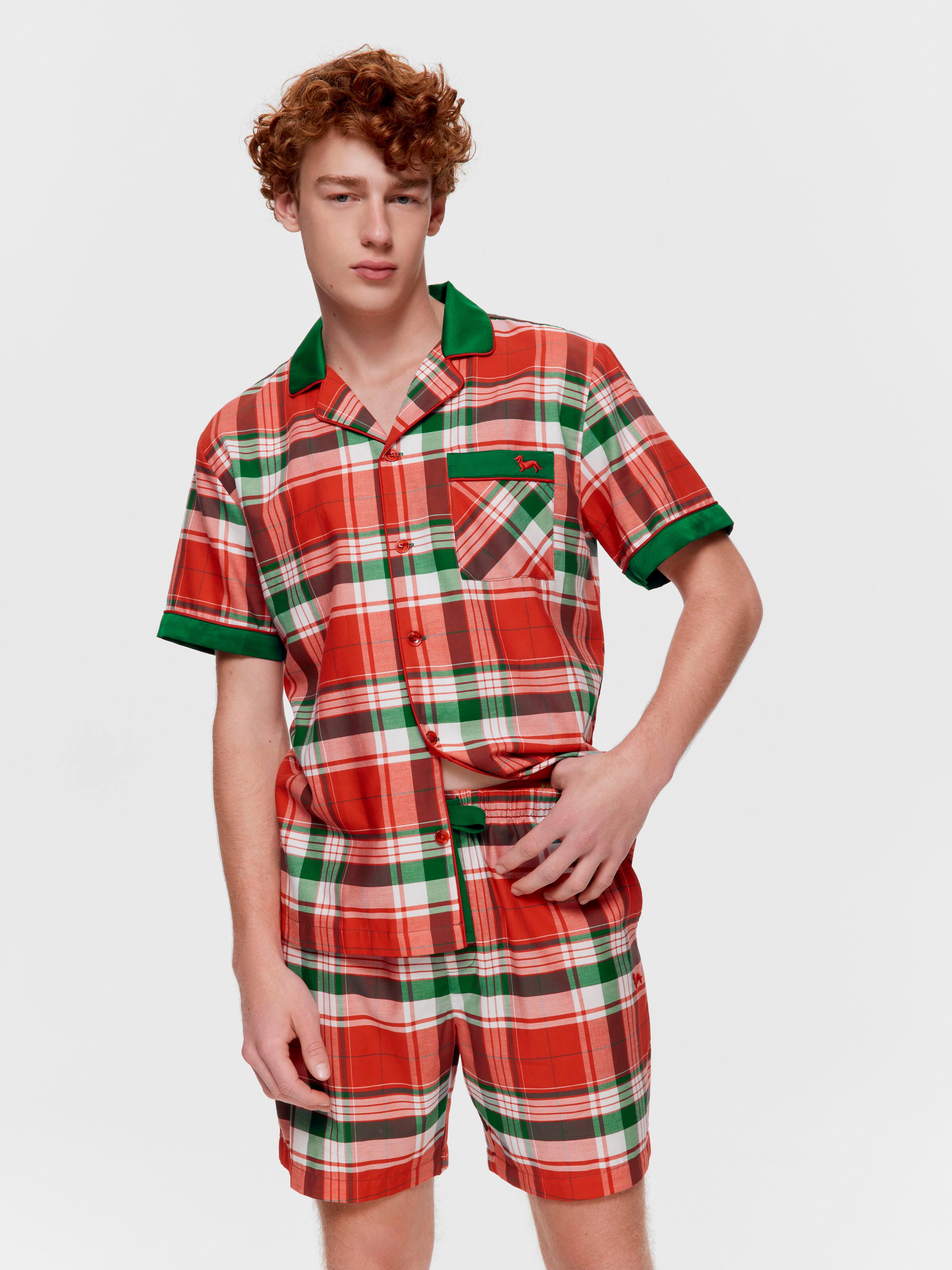 Tartan 100% Cotton Mid Short