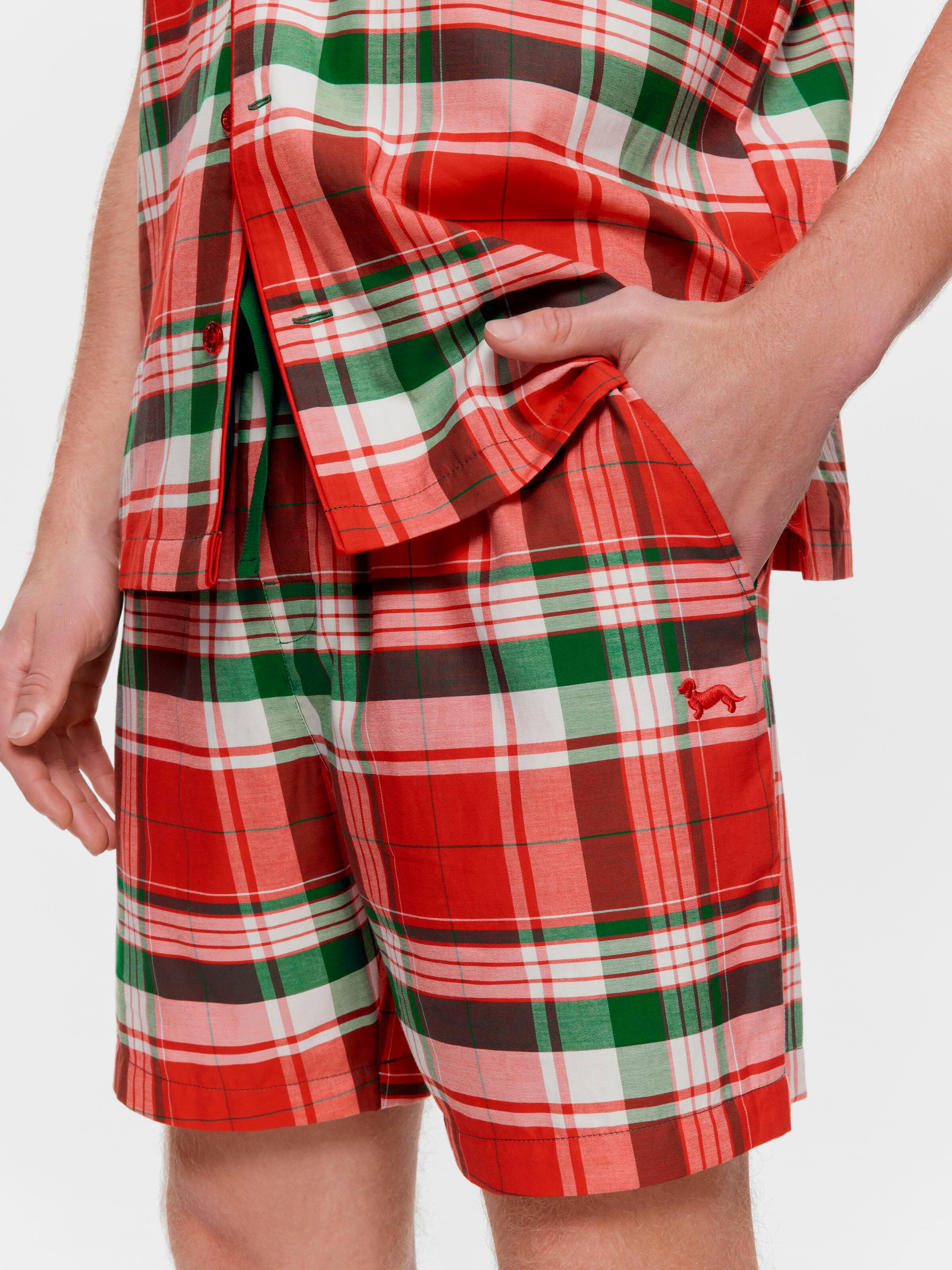 Tartan 100% Cotton Mid Short