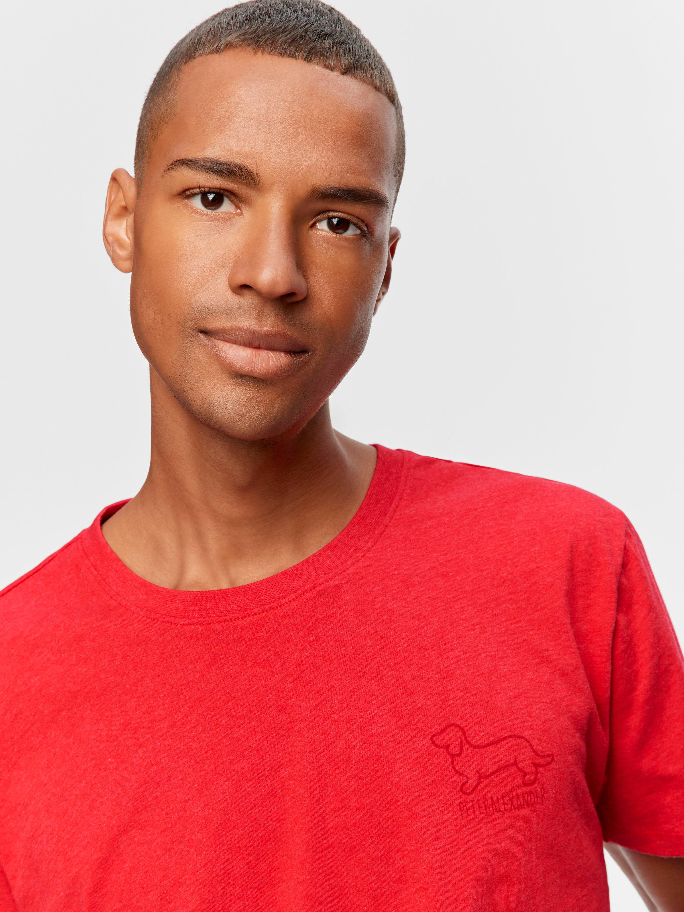 Red Pop Penny Logo Tee