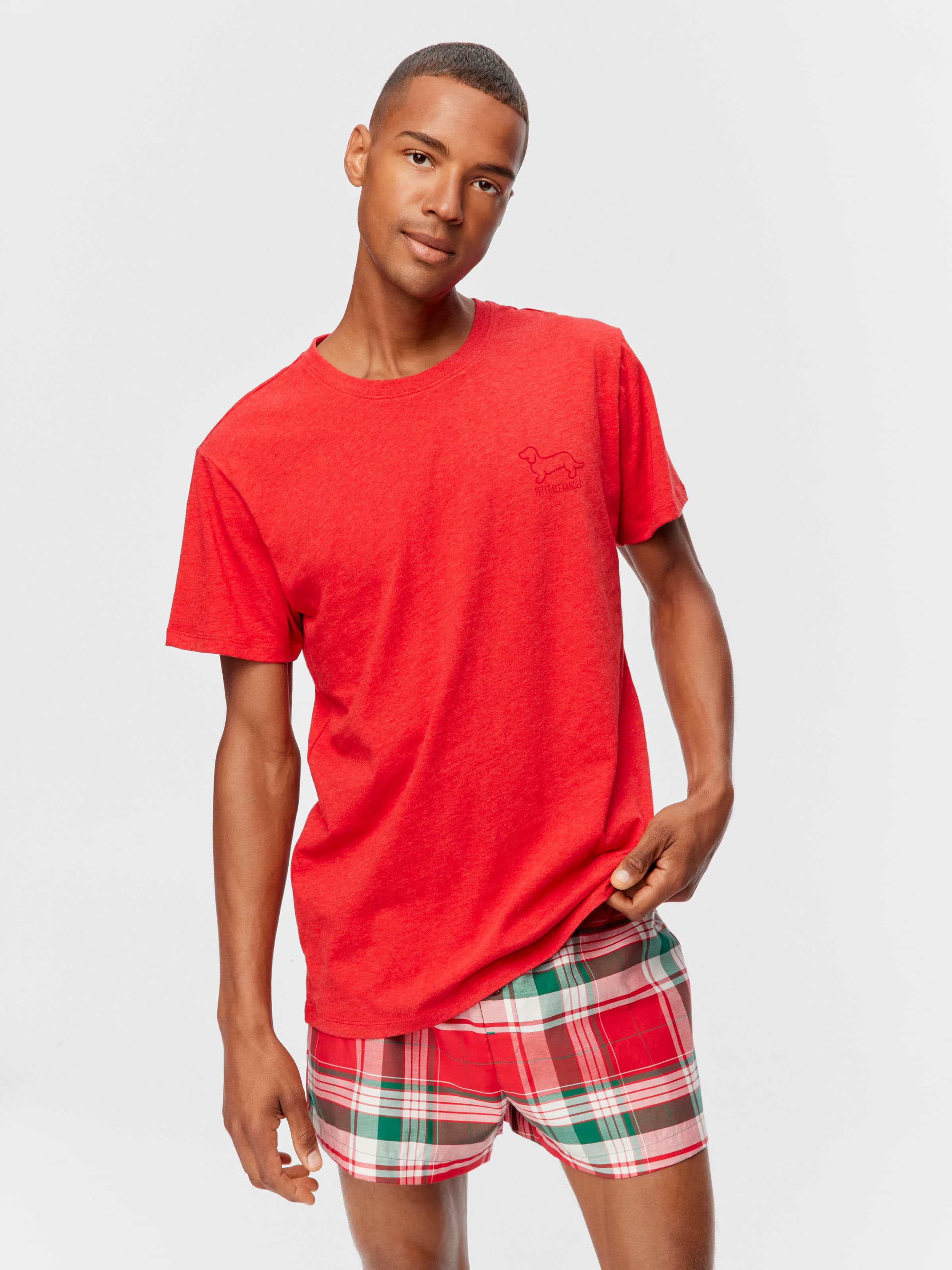 Red Pop Penny Logo Tee