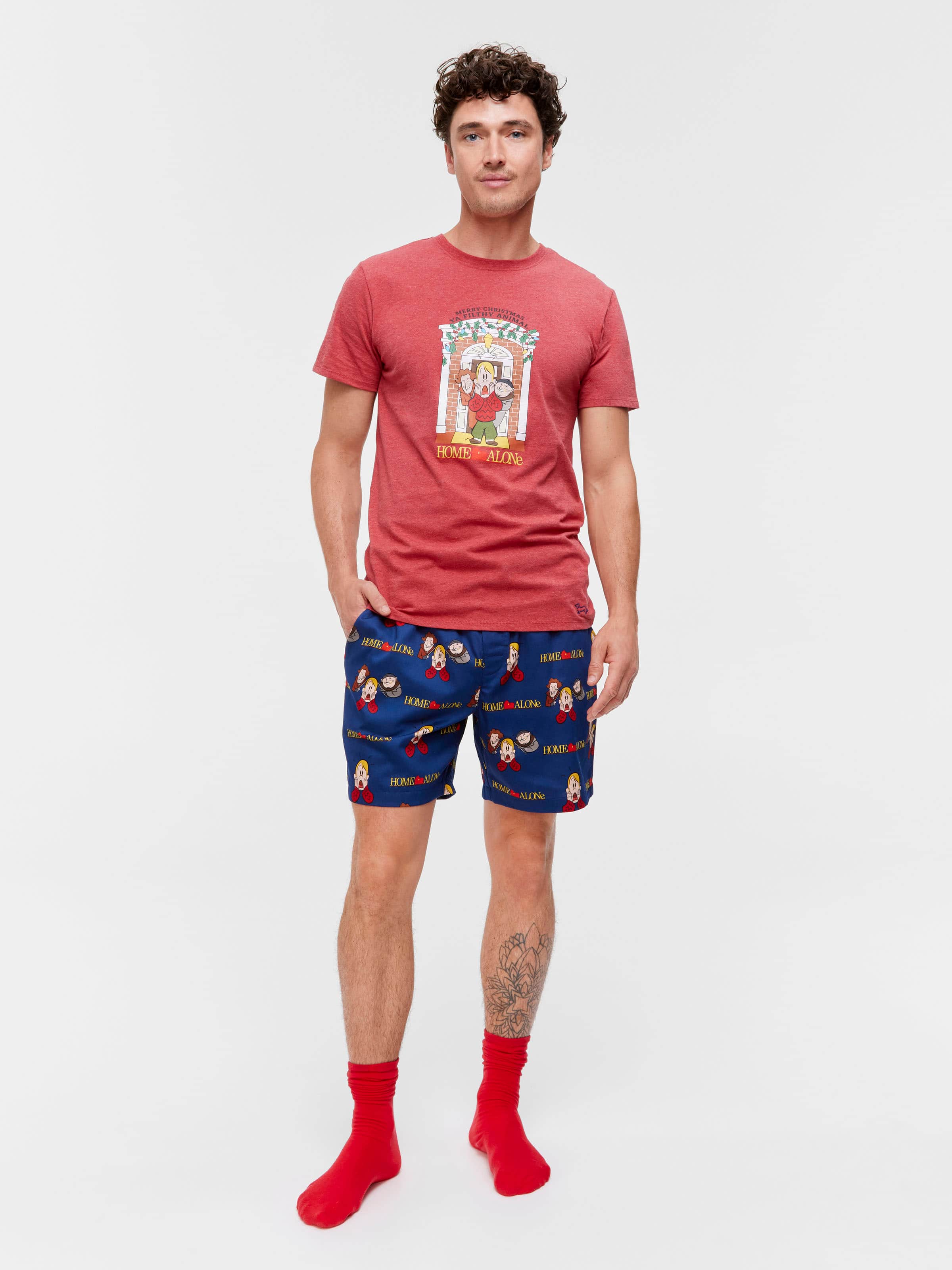 Home Alone 100% Cotton Tee