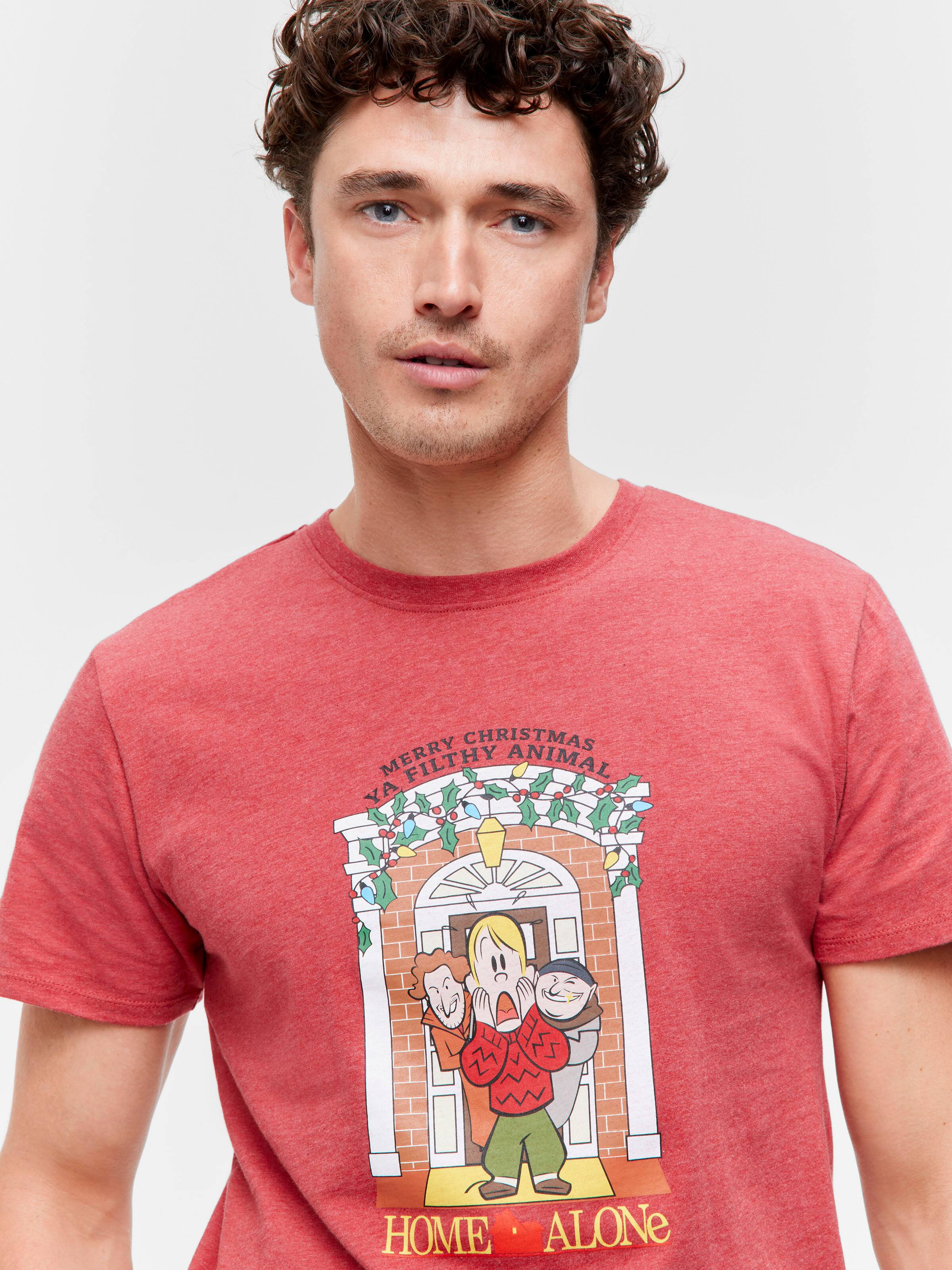 Home Alone 100% Cotton Tee