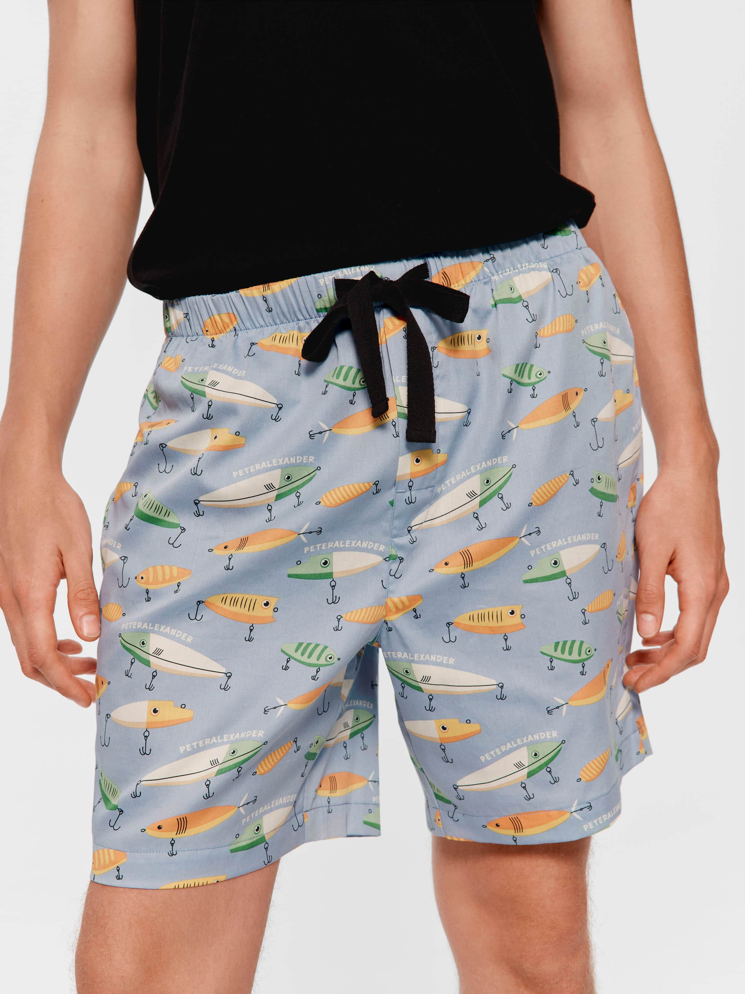 Let's Fish 100% Cotton Mid Short