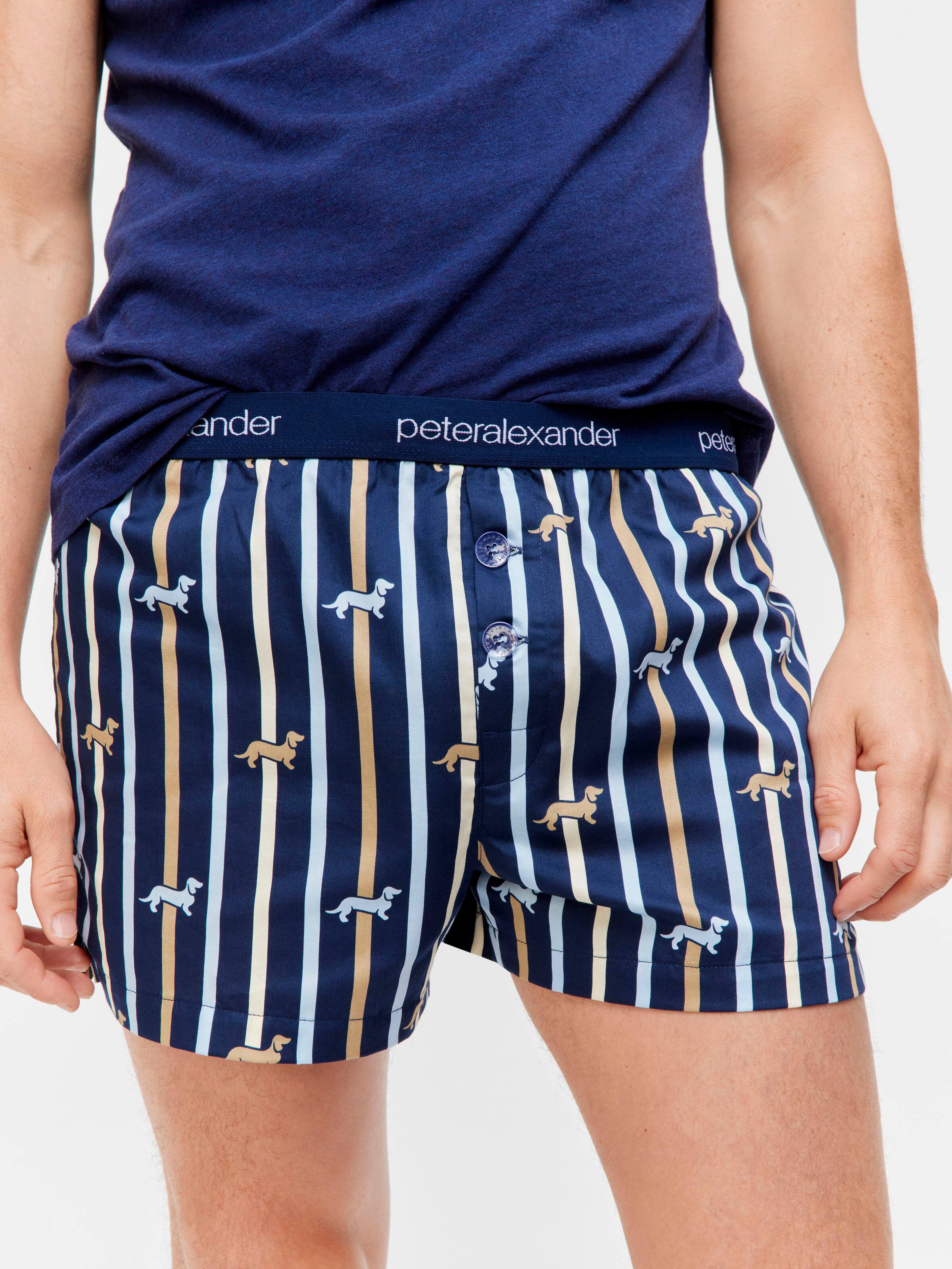 Penny Stripe 100% Cotton Boxer Short