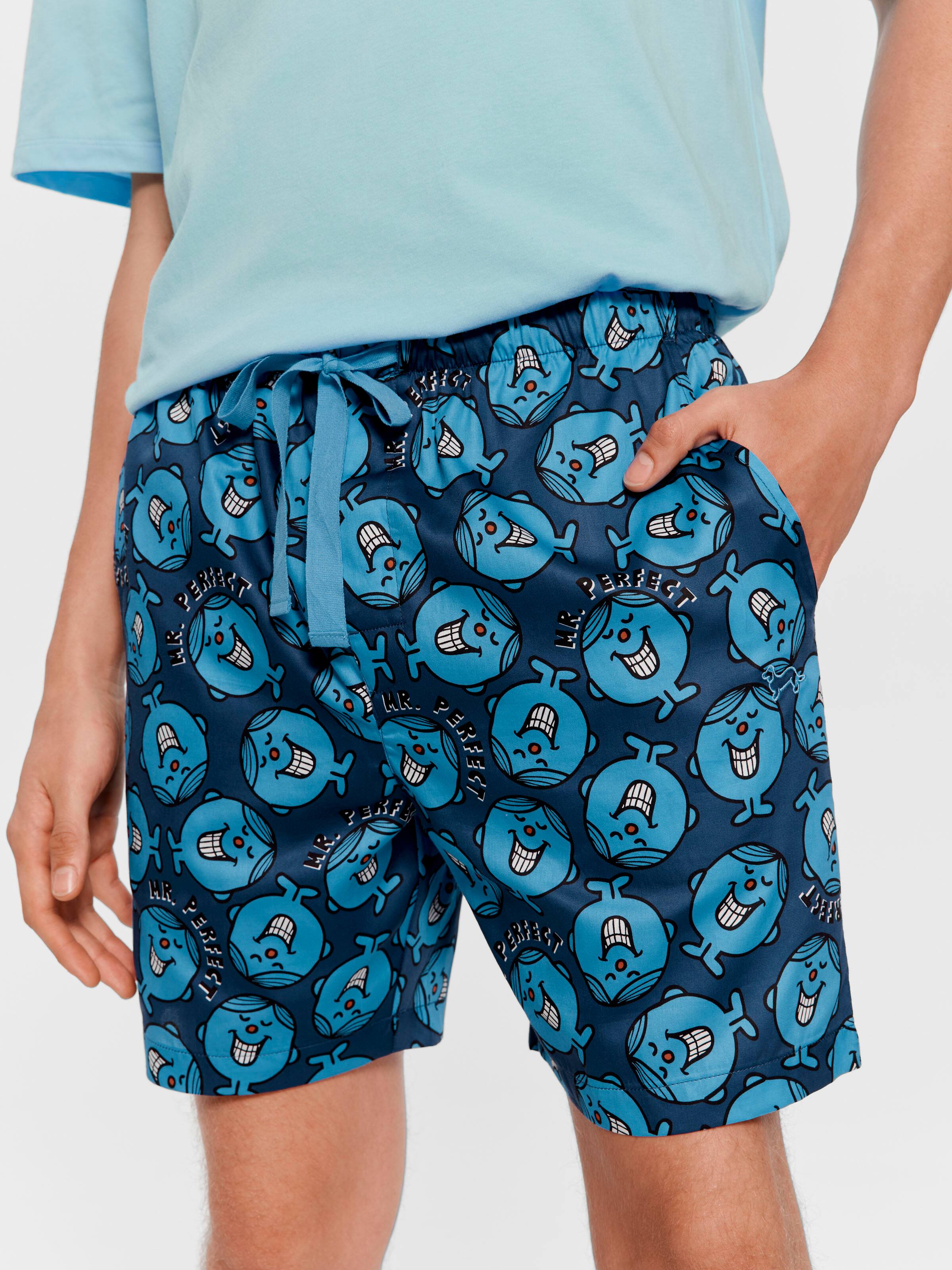 Mr Perfect 100% Cotton Mid Short