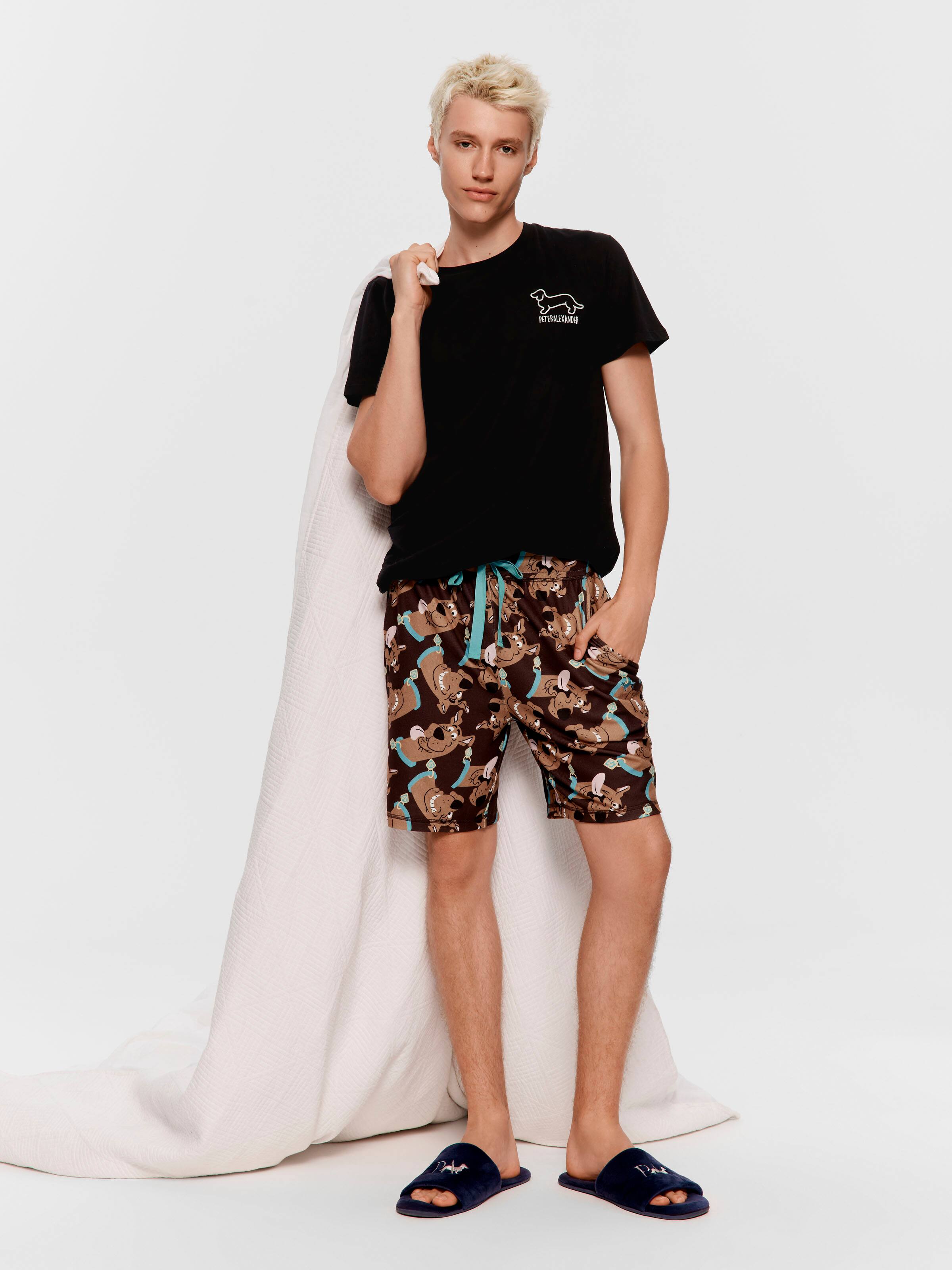 Scooby-Doo Face Plush Mid Short