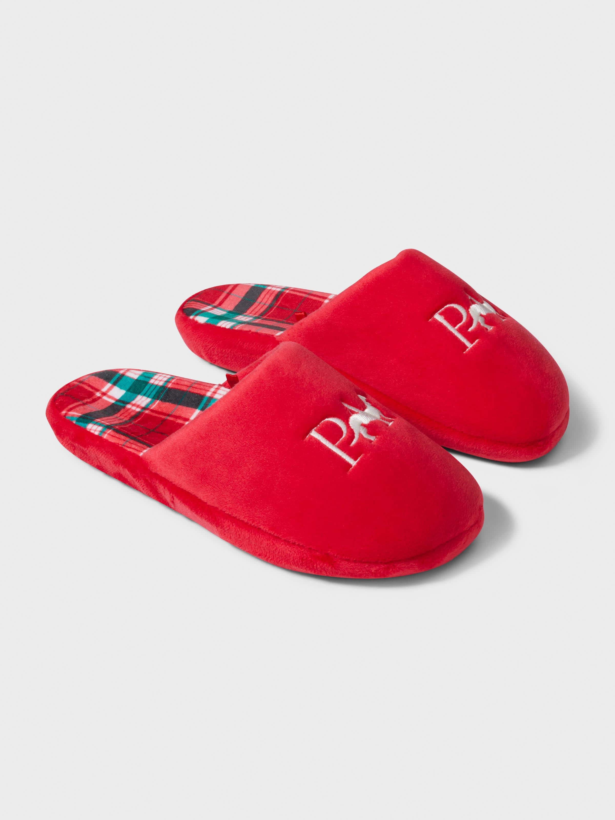 Kids Tartan Slipper