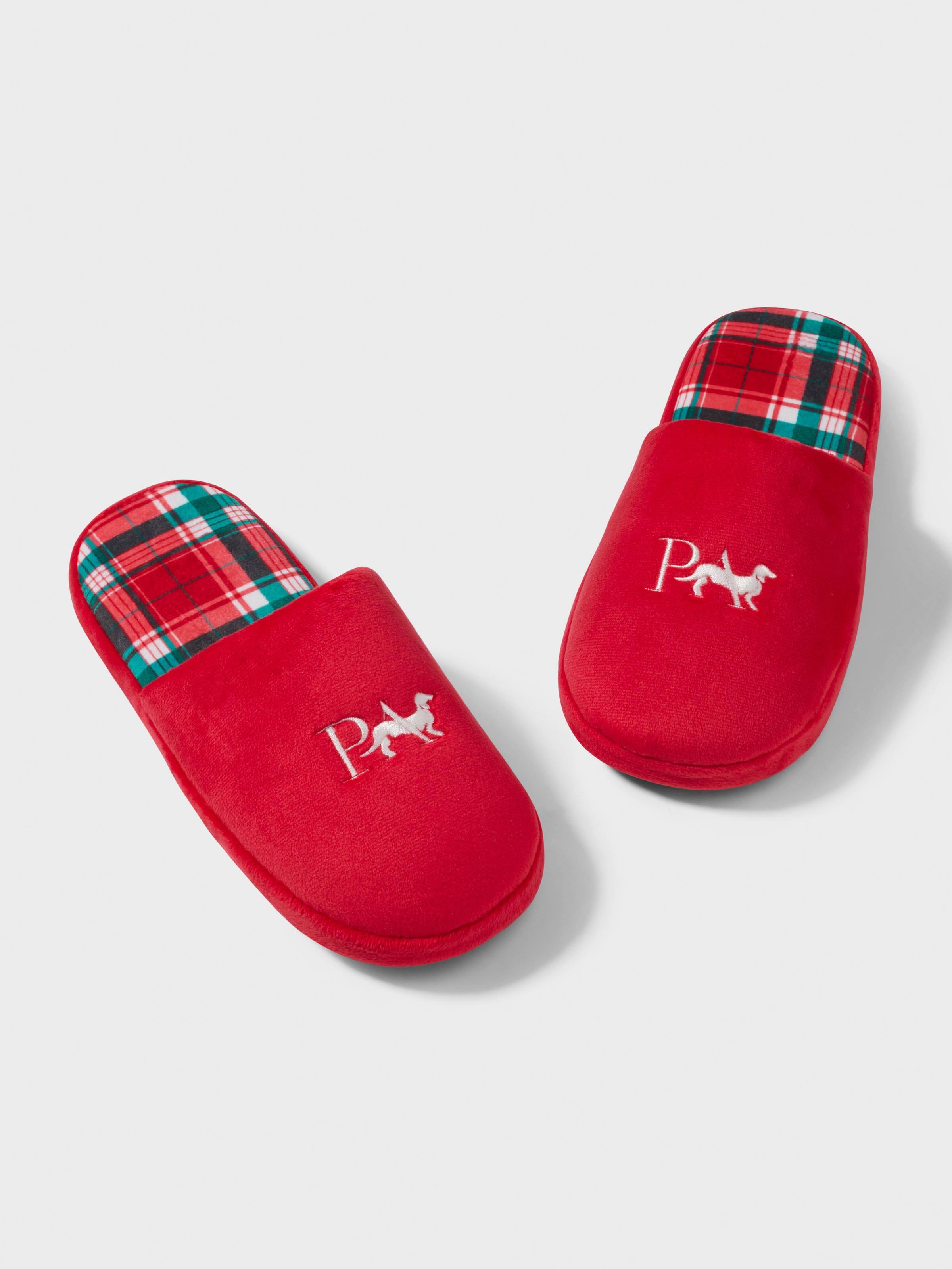 Kids Tartan Slipper