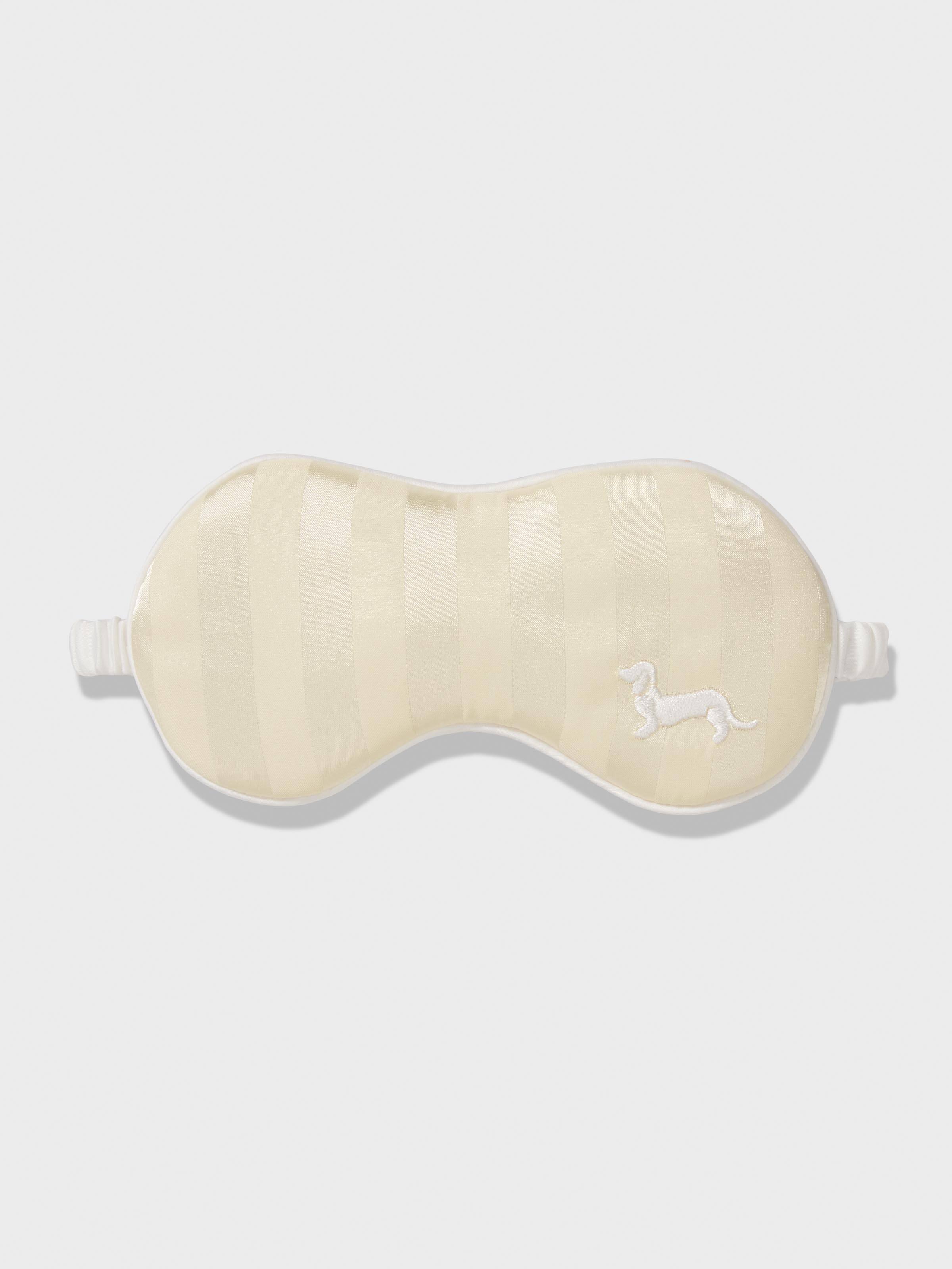 Kids Butter Yellow Satin Eye Mask