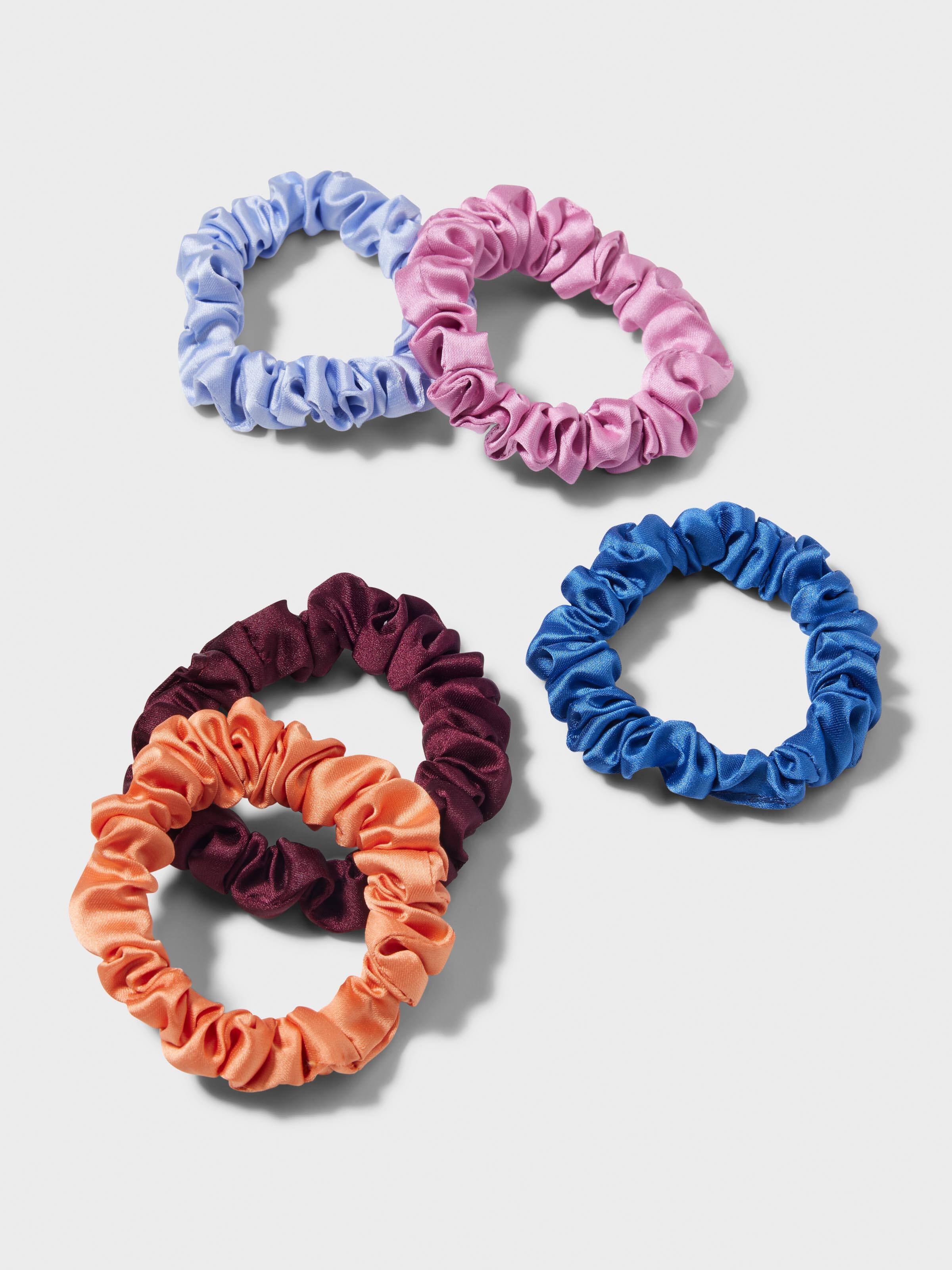 Mini Satin Scrunchies