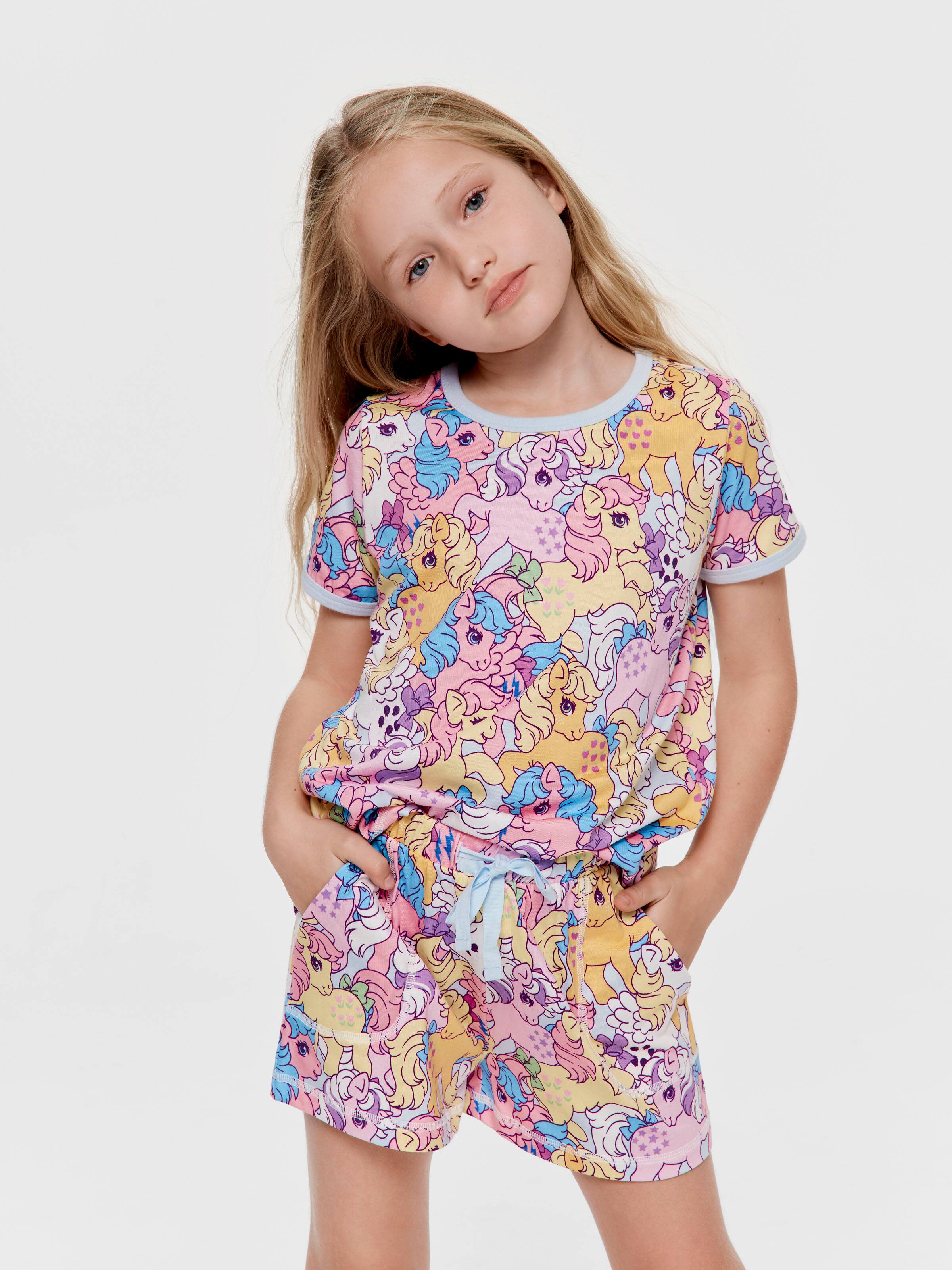Girls My Little Pony Short Pj Set