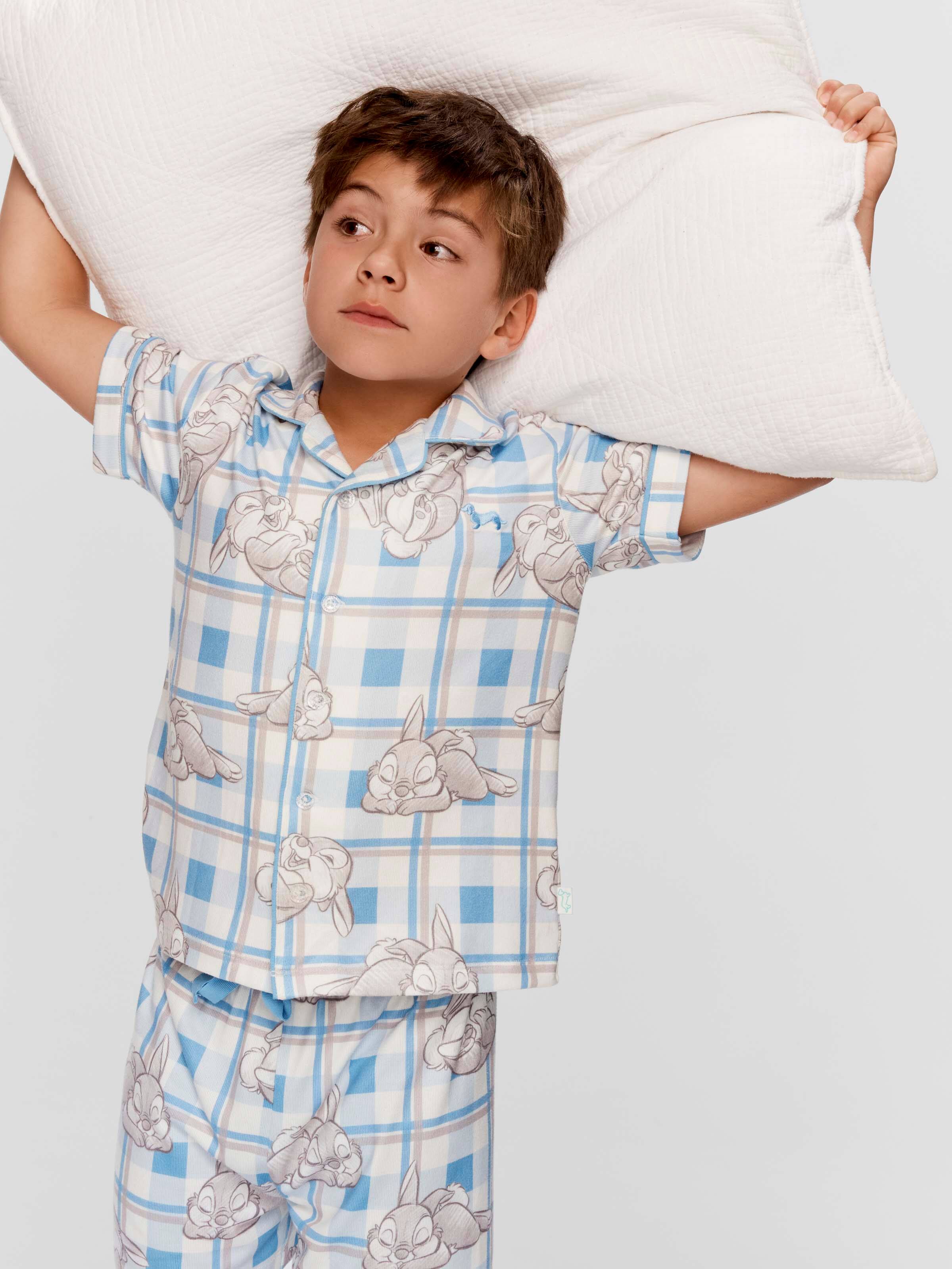 Jnr Boys Disney Thumper Plush Short Classic Pj Set