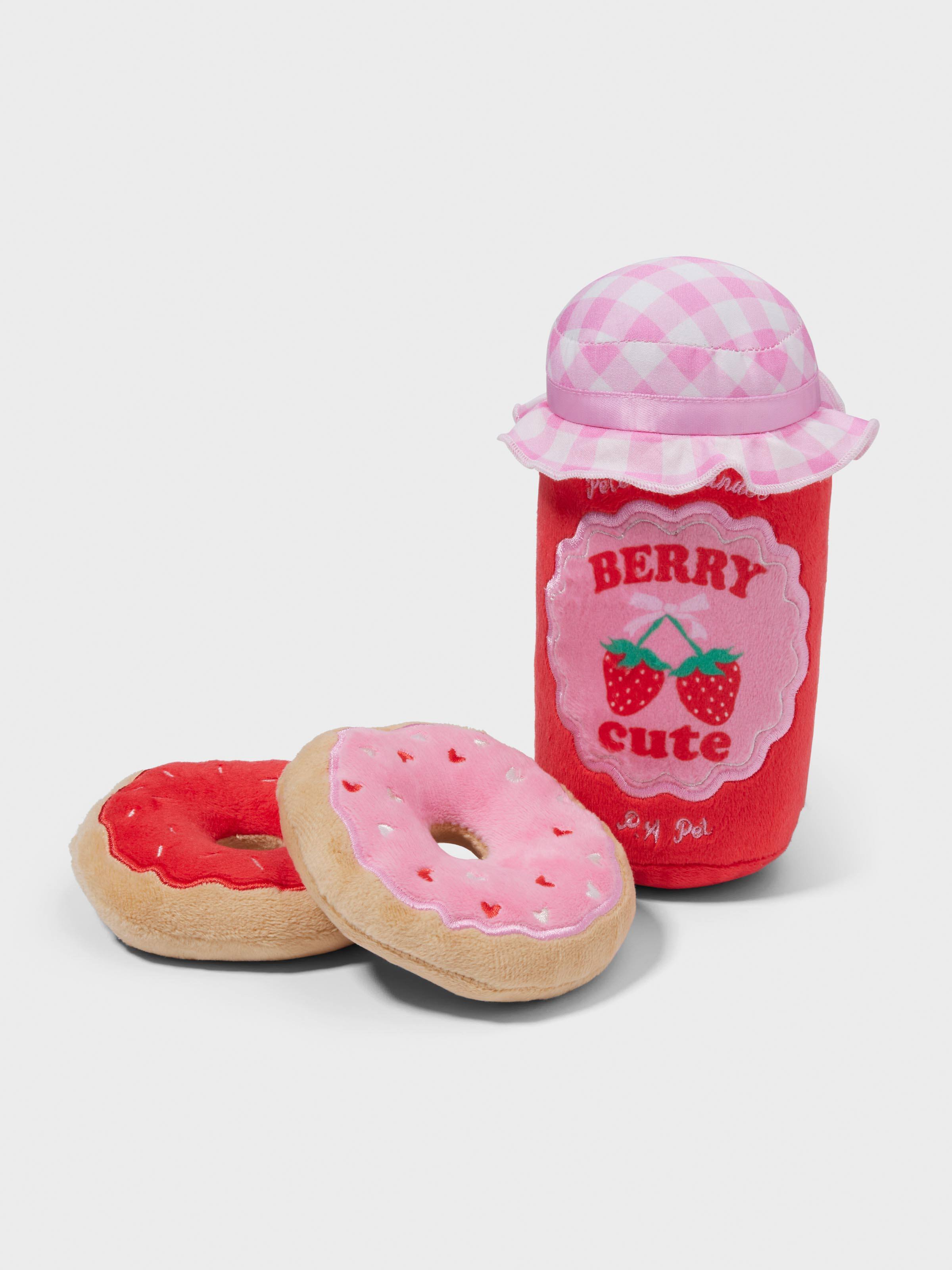 Jam & Donut Dog Toy Set