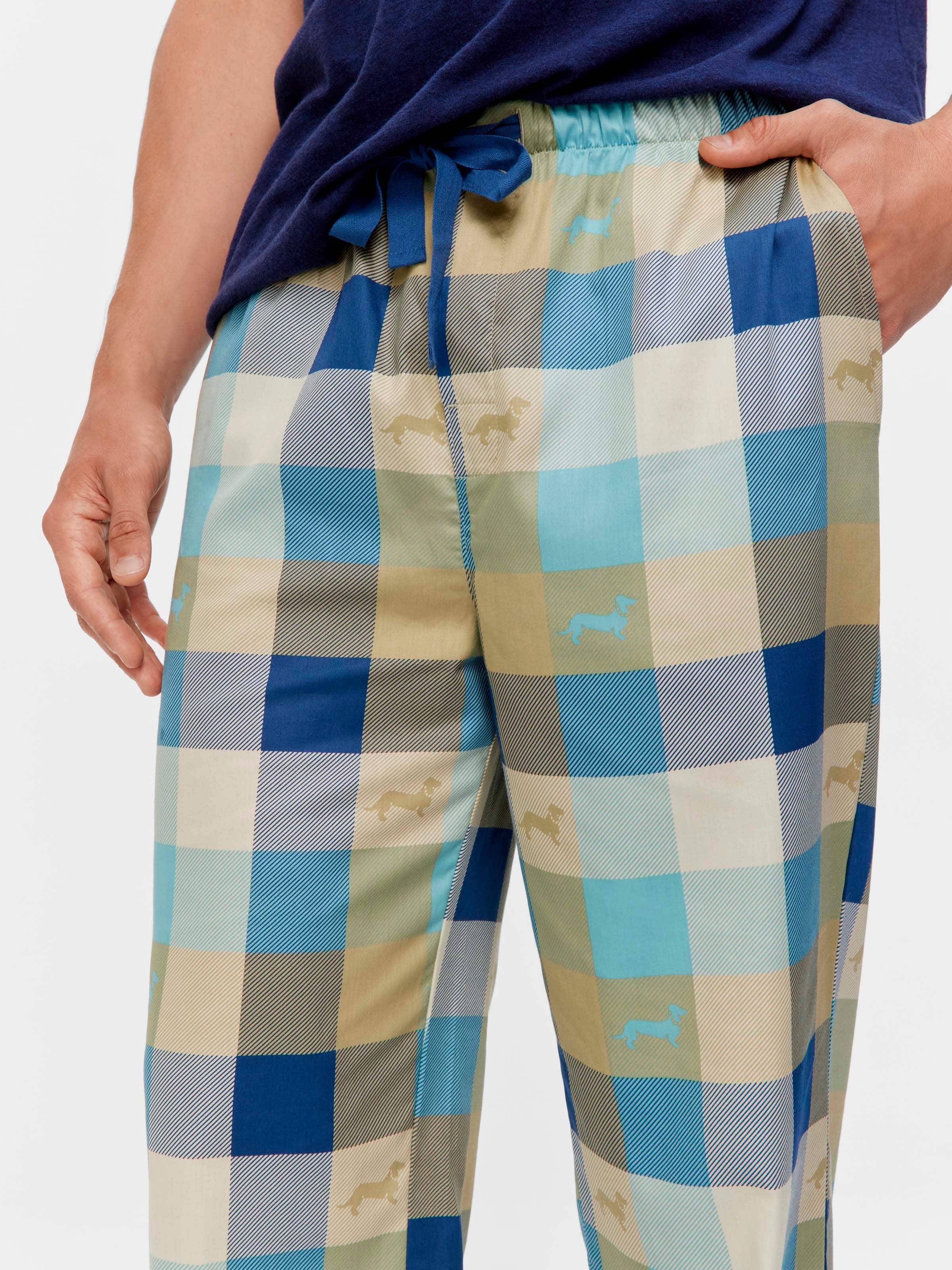 Pop Colour Check Classic Pj Bottom