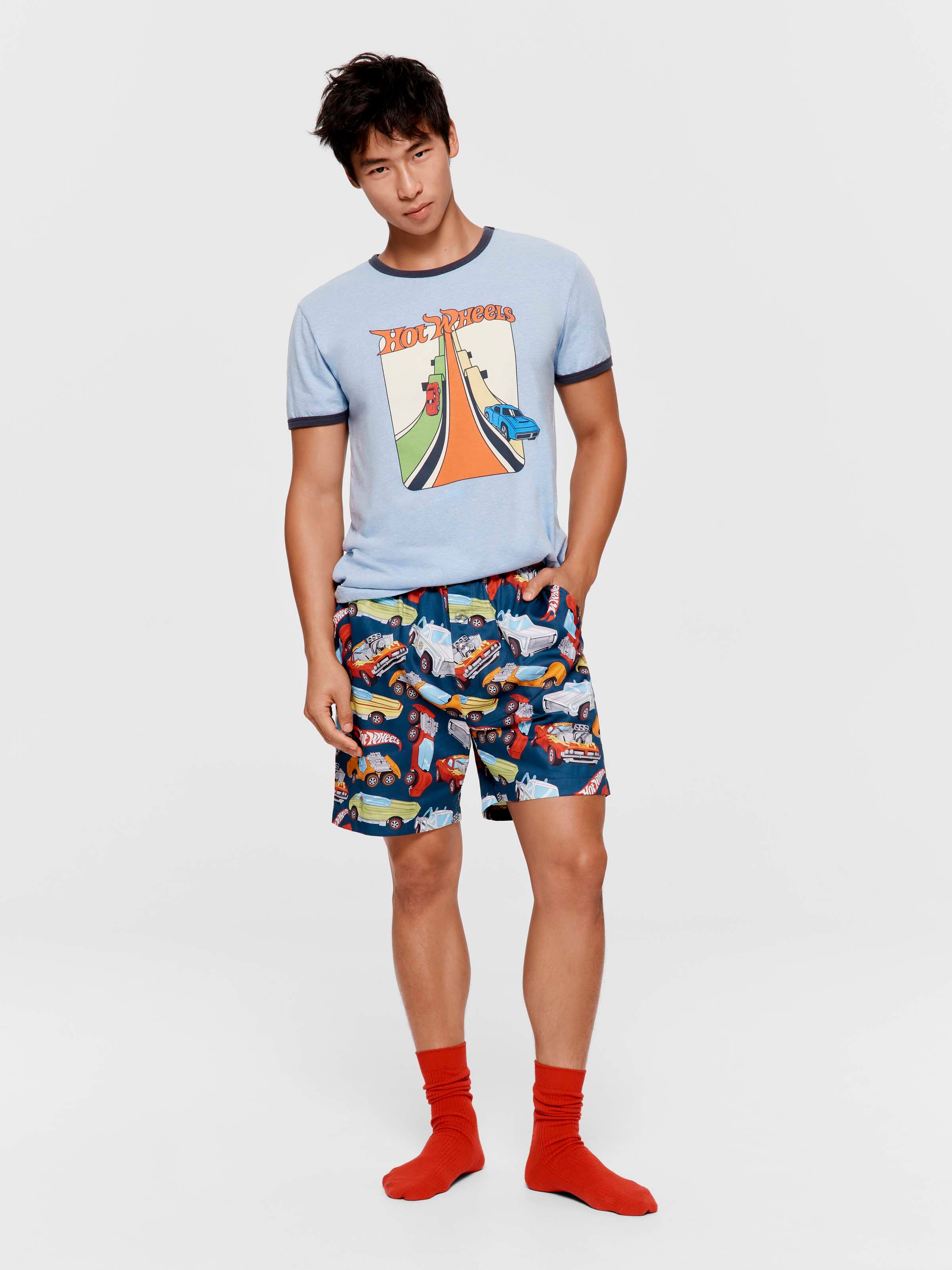 Hot Wheels 100% Cotton Mid Short