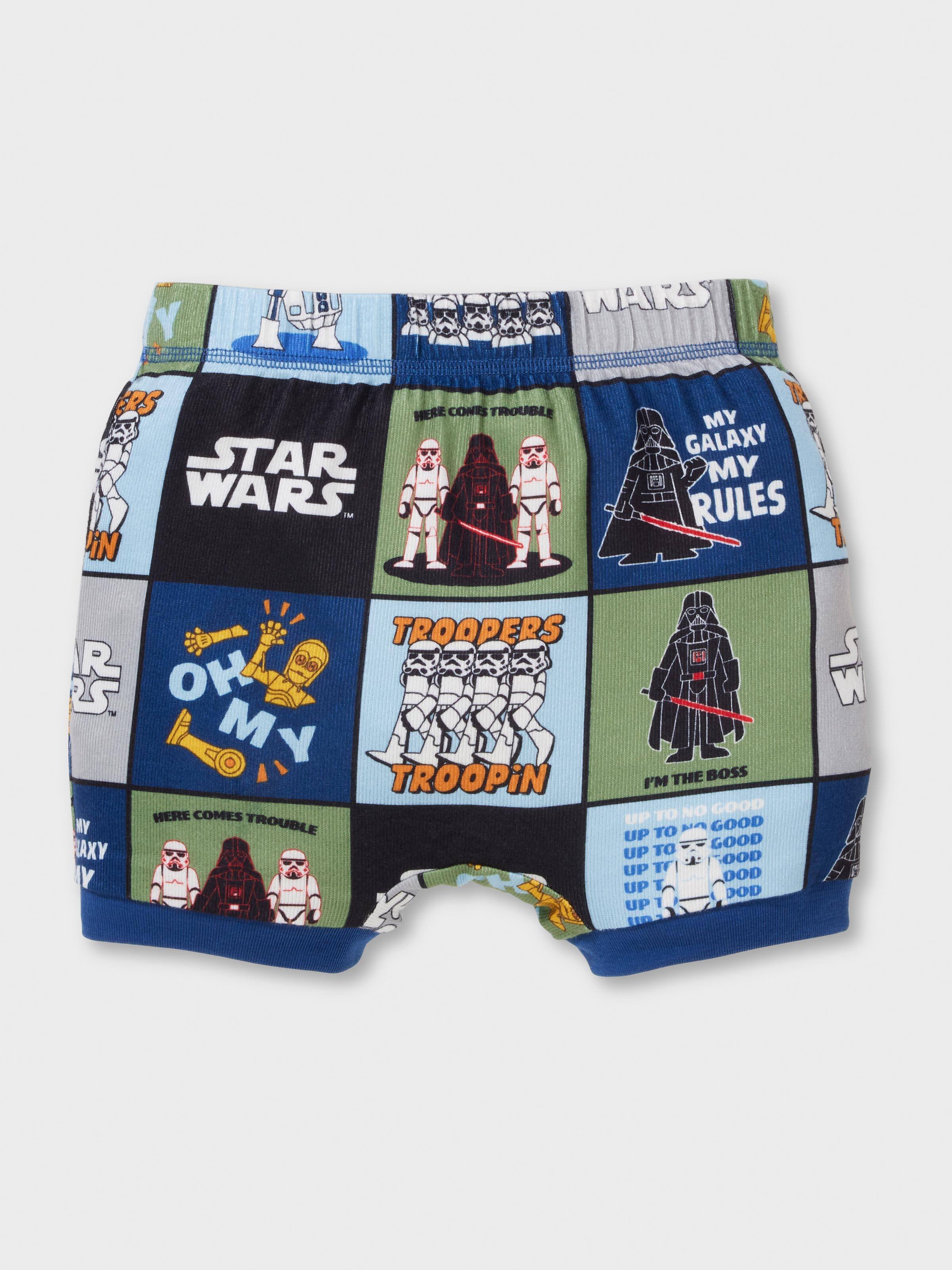 Baby Star Wars Darth Vader Plush Short Pj Set