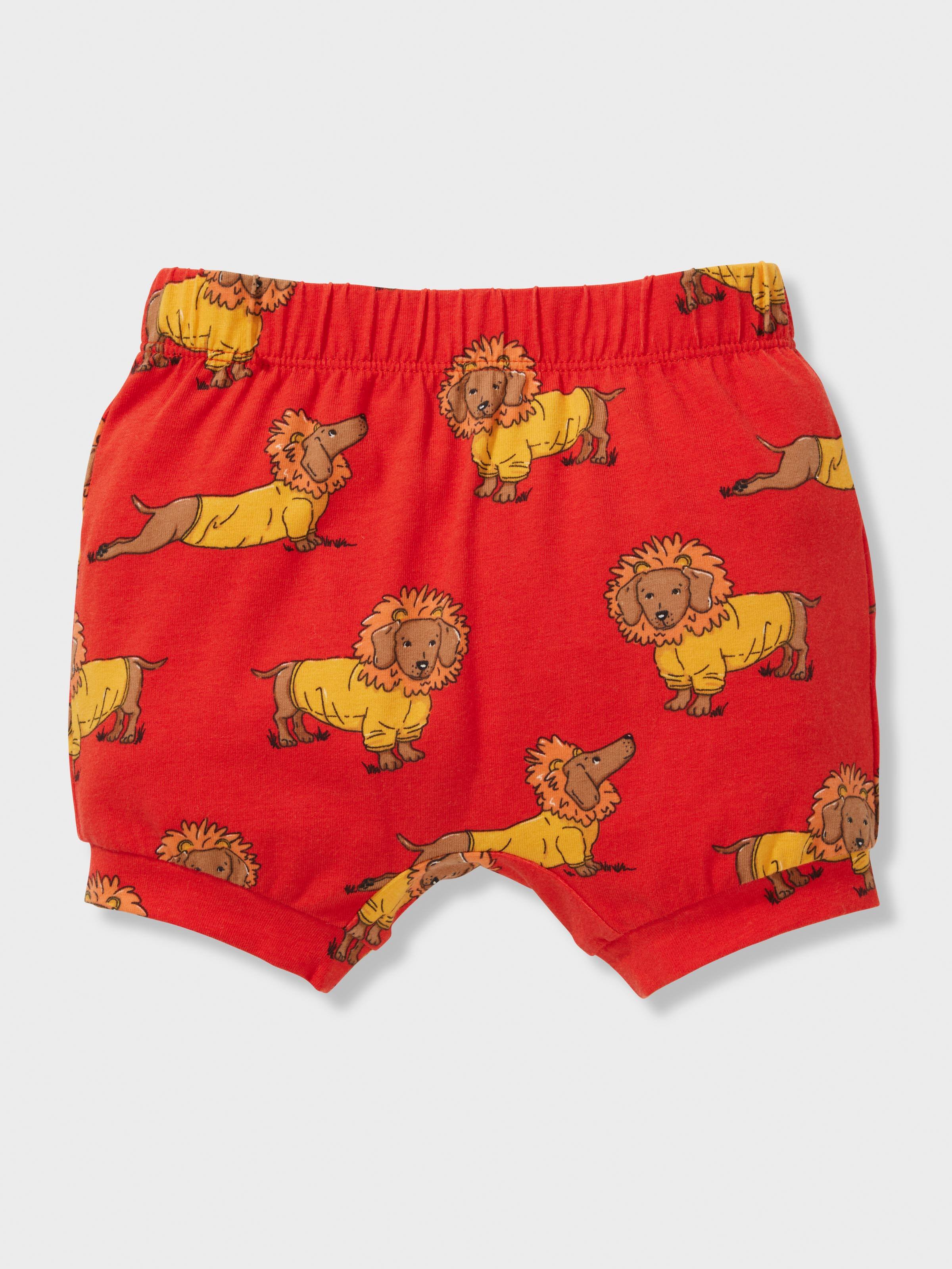 Baby Football Lions Short Pj Set