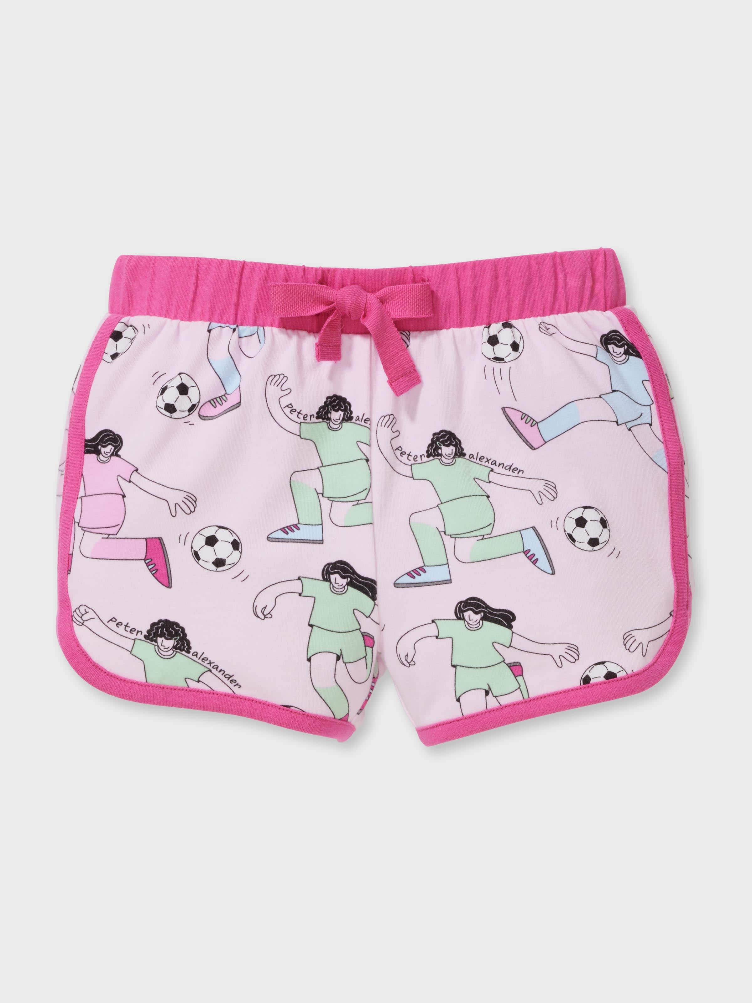 Jnr Girls Football Short Pj Set