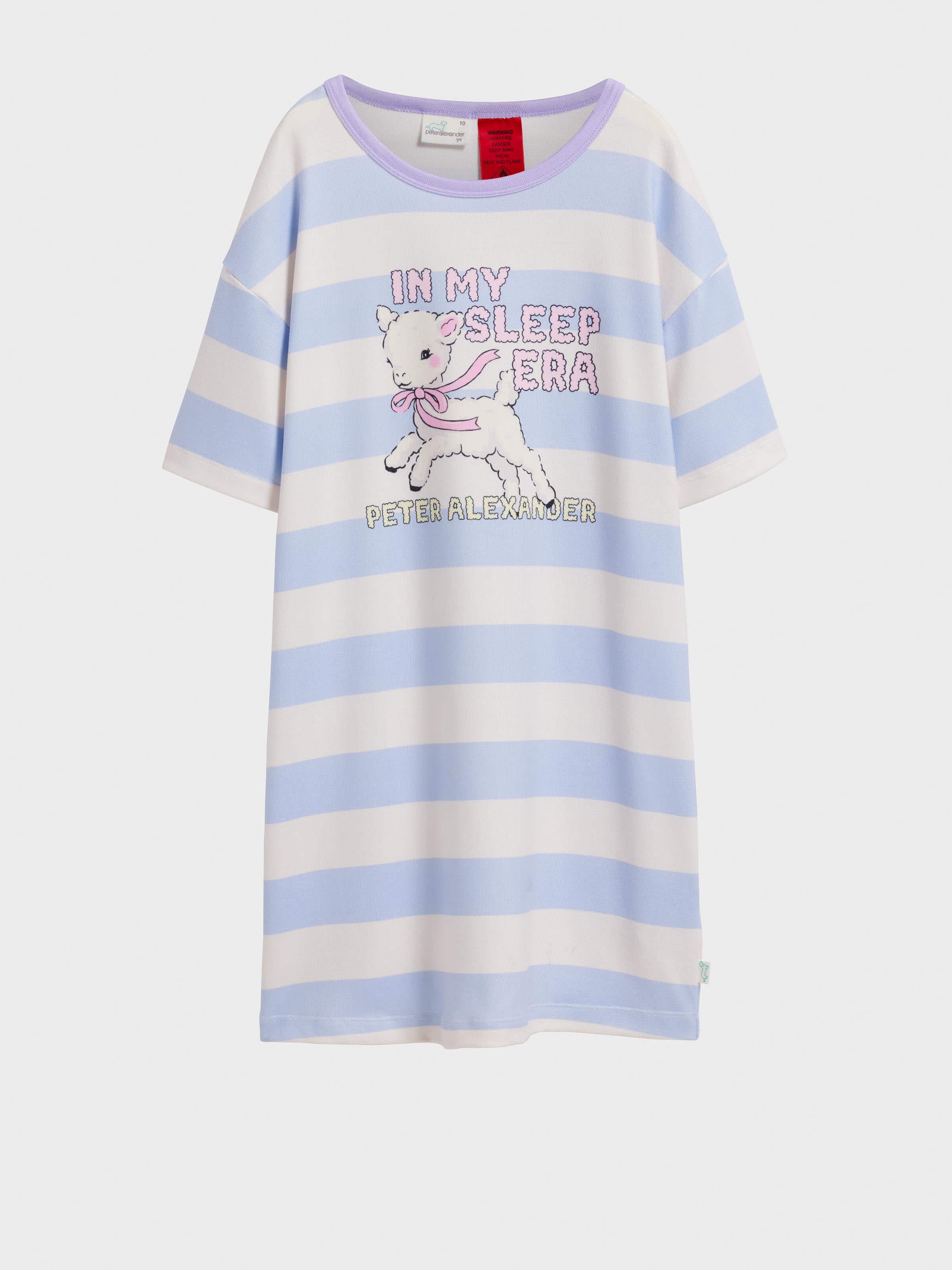 Girls Plush Lamb Sleep Tee
