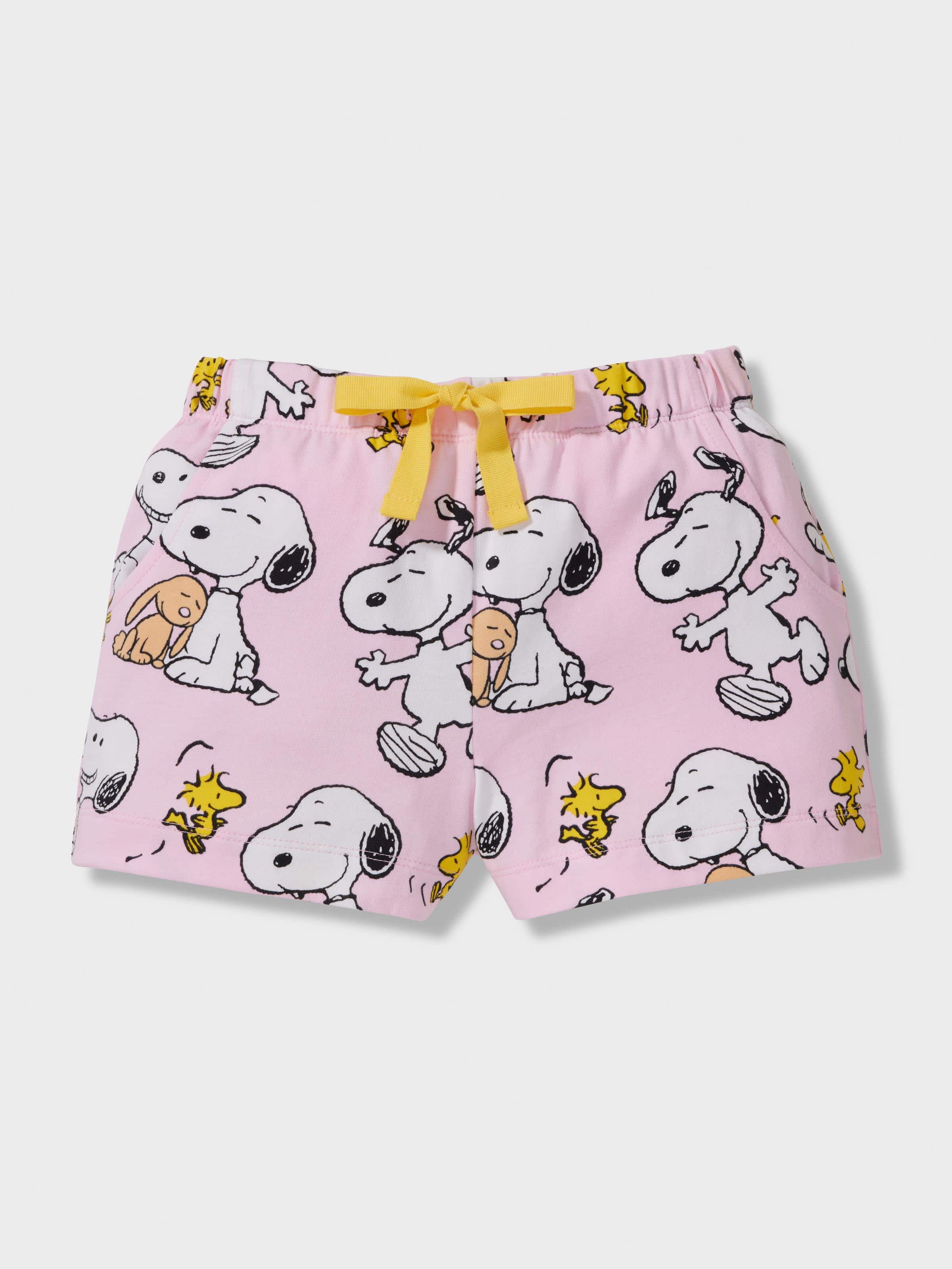 Girls Snoopy Short Classic Pj Set