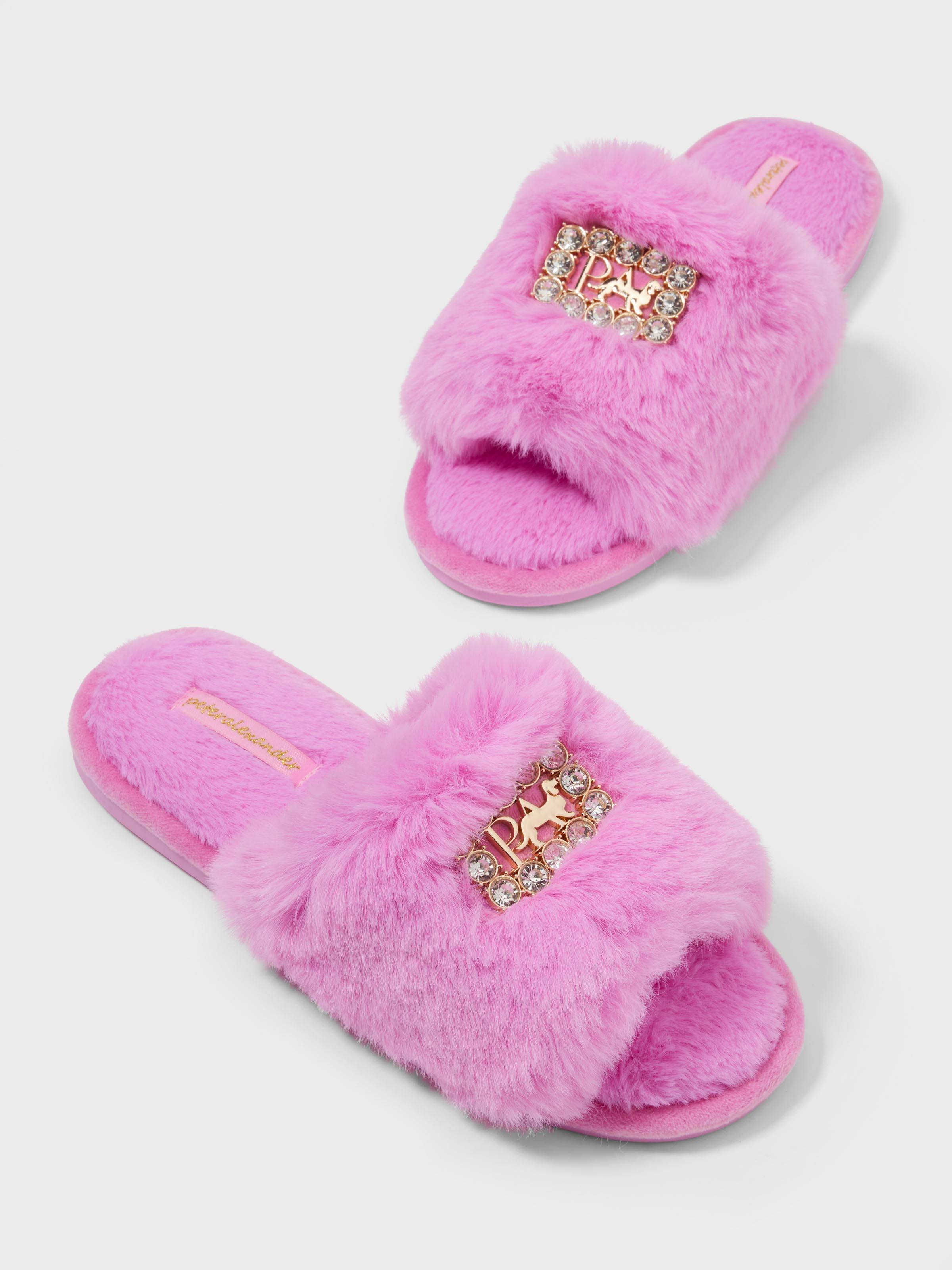 Pink Jewelled Slipper