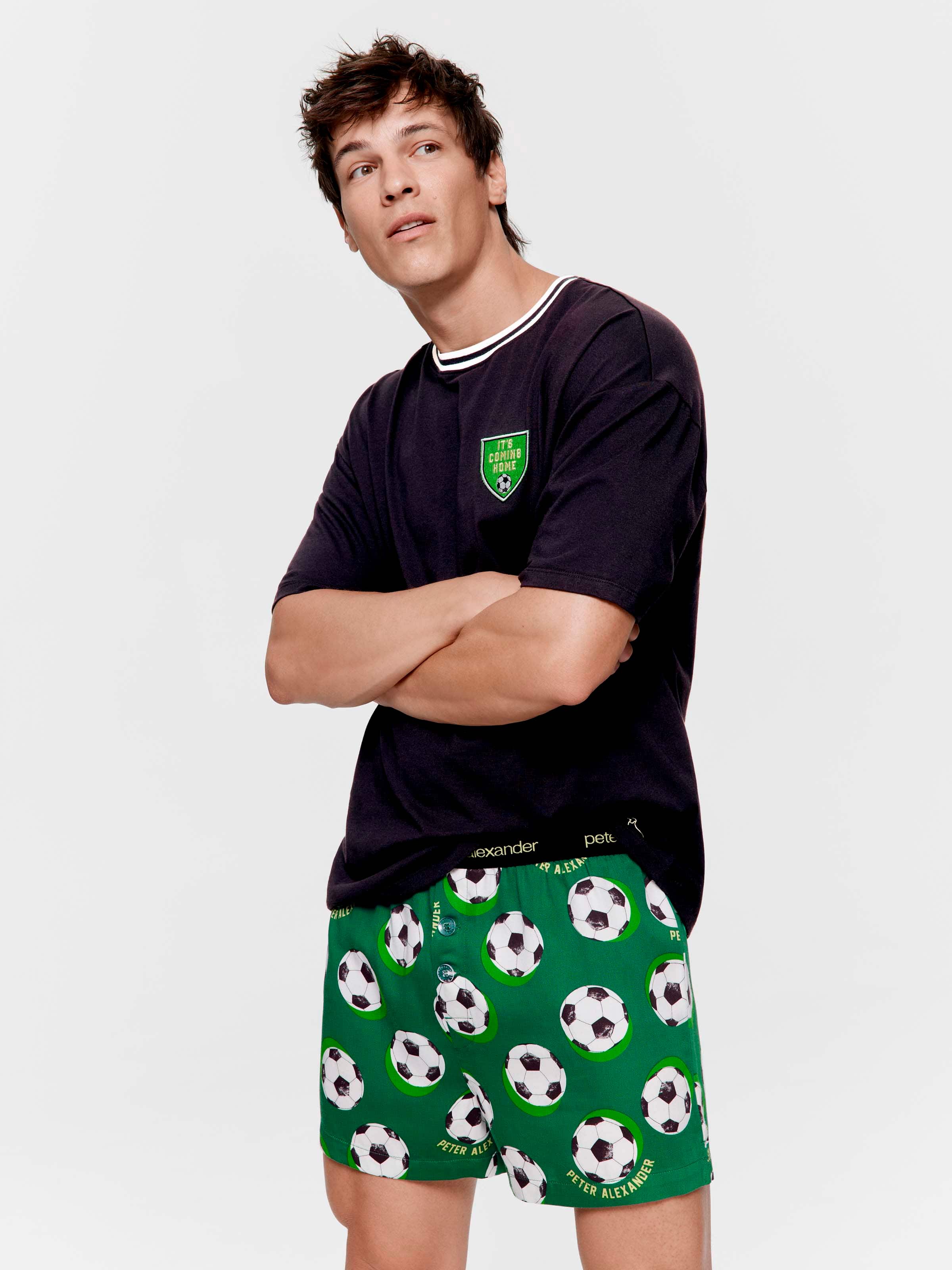 Green Football Boxer Short
