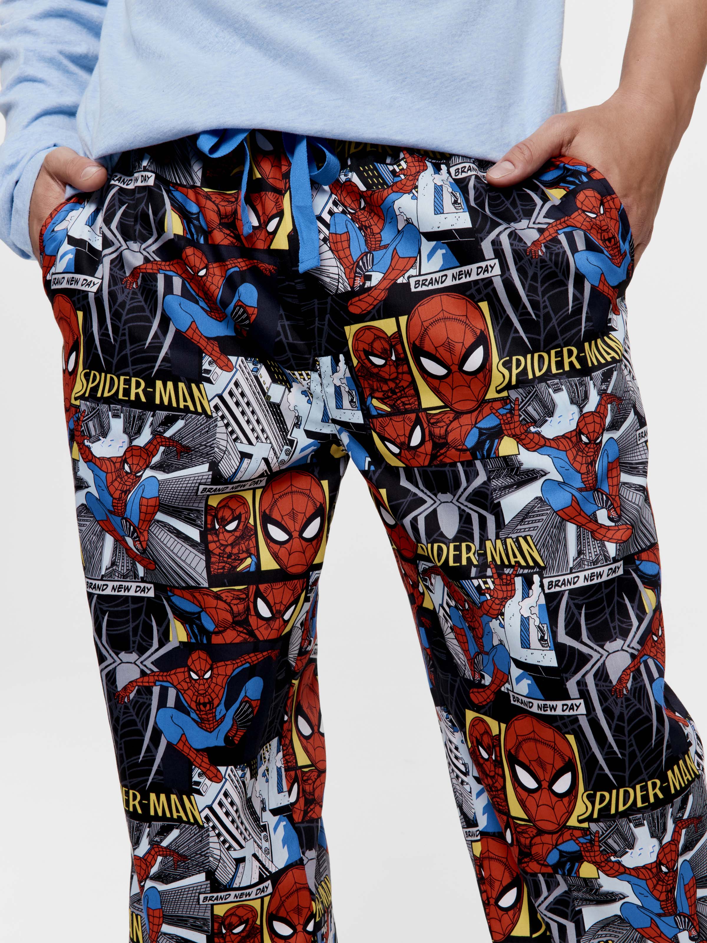 Spider-Man Comic 100% Cotton Classic Pj Bottom
