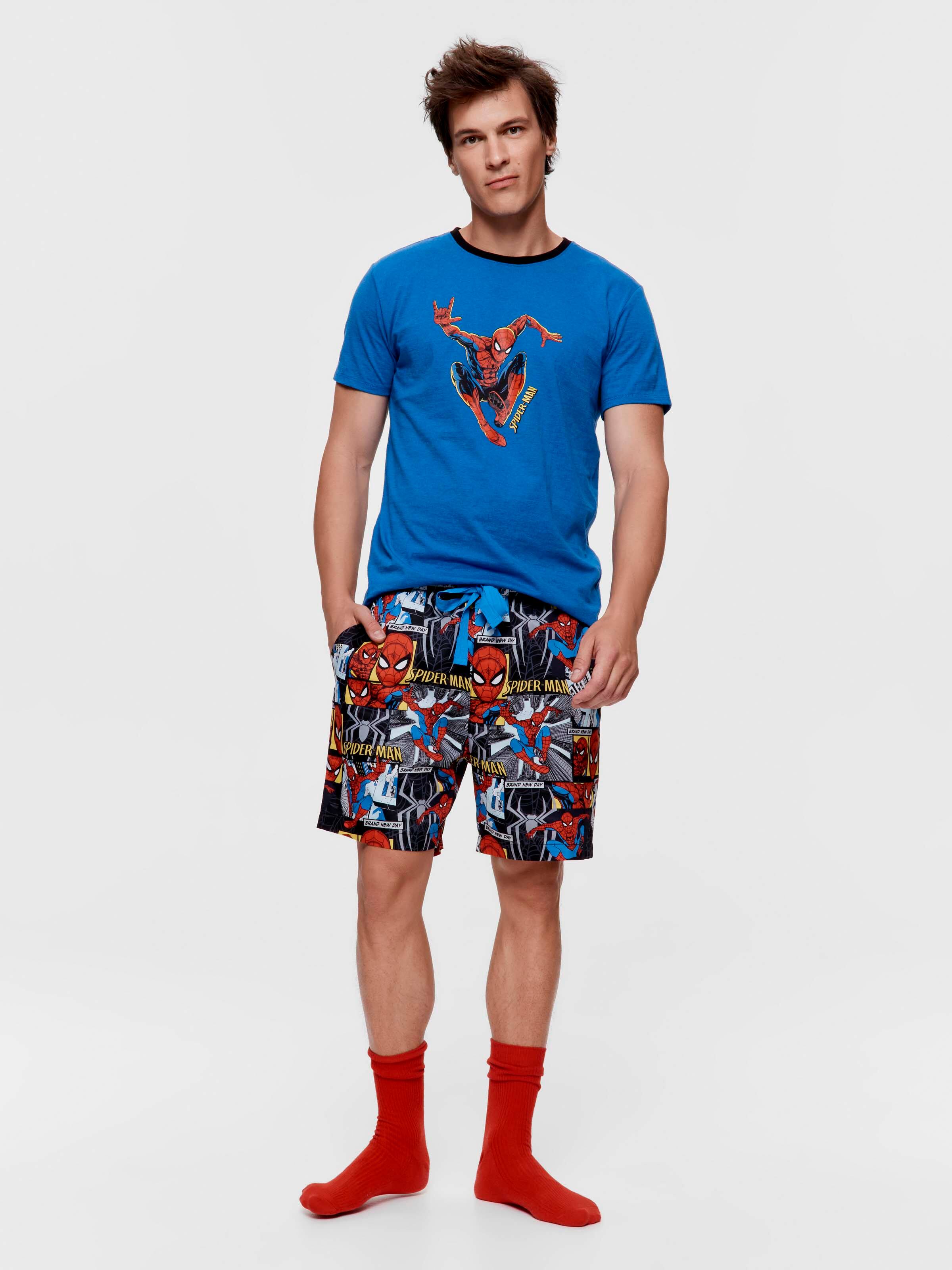 Spider-Man Comic 100% Cotton Mid Short