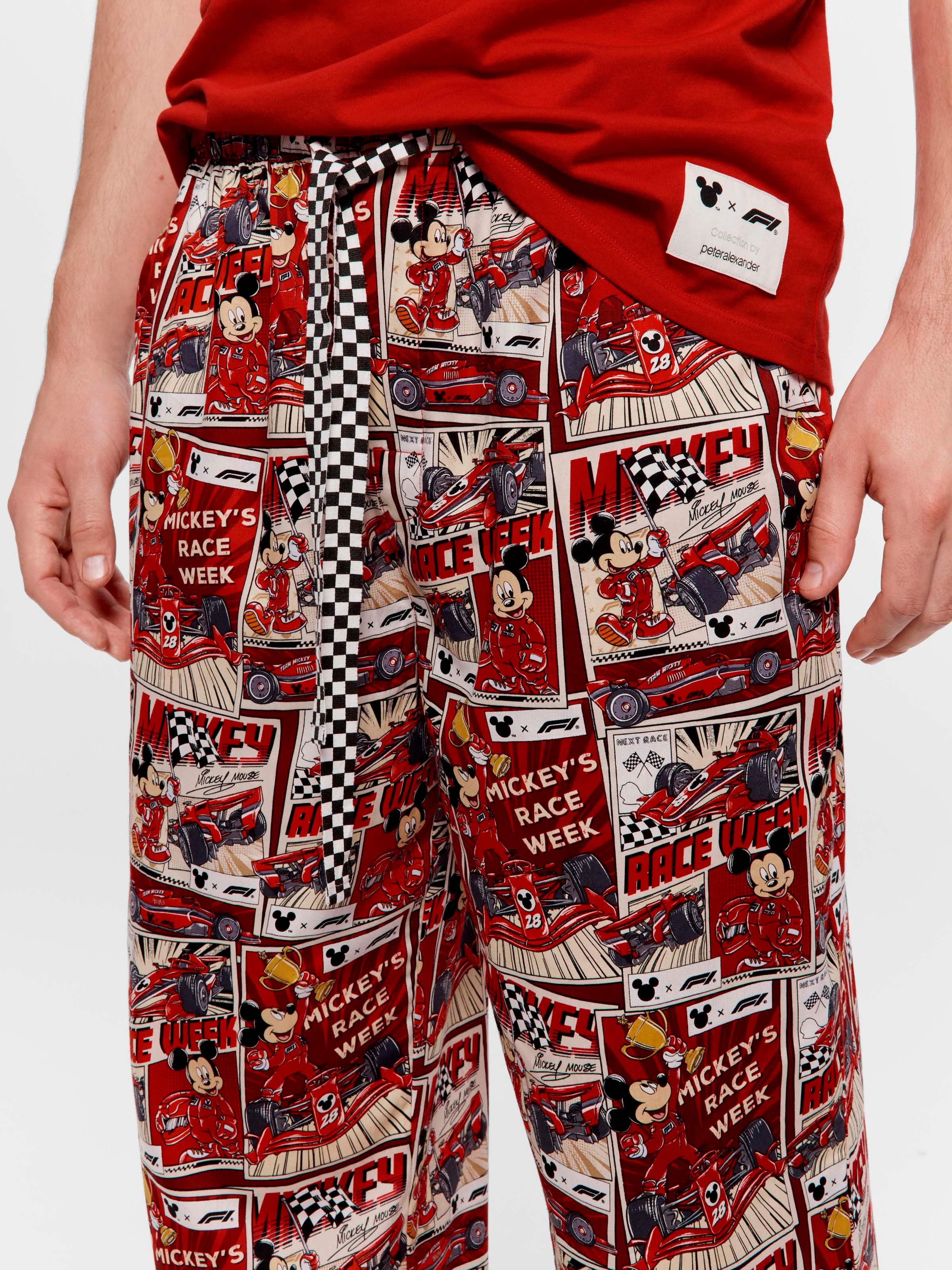 F1 X Mickey Mouse 100% Cotton Classic Pj Bottom