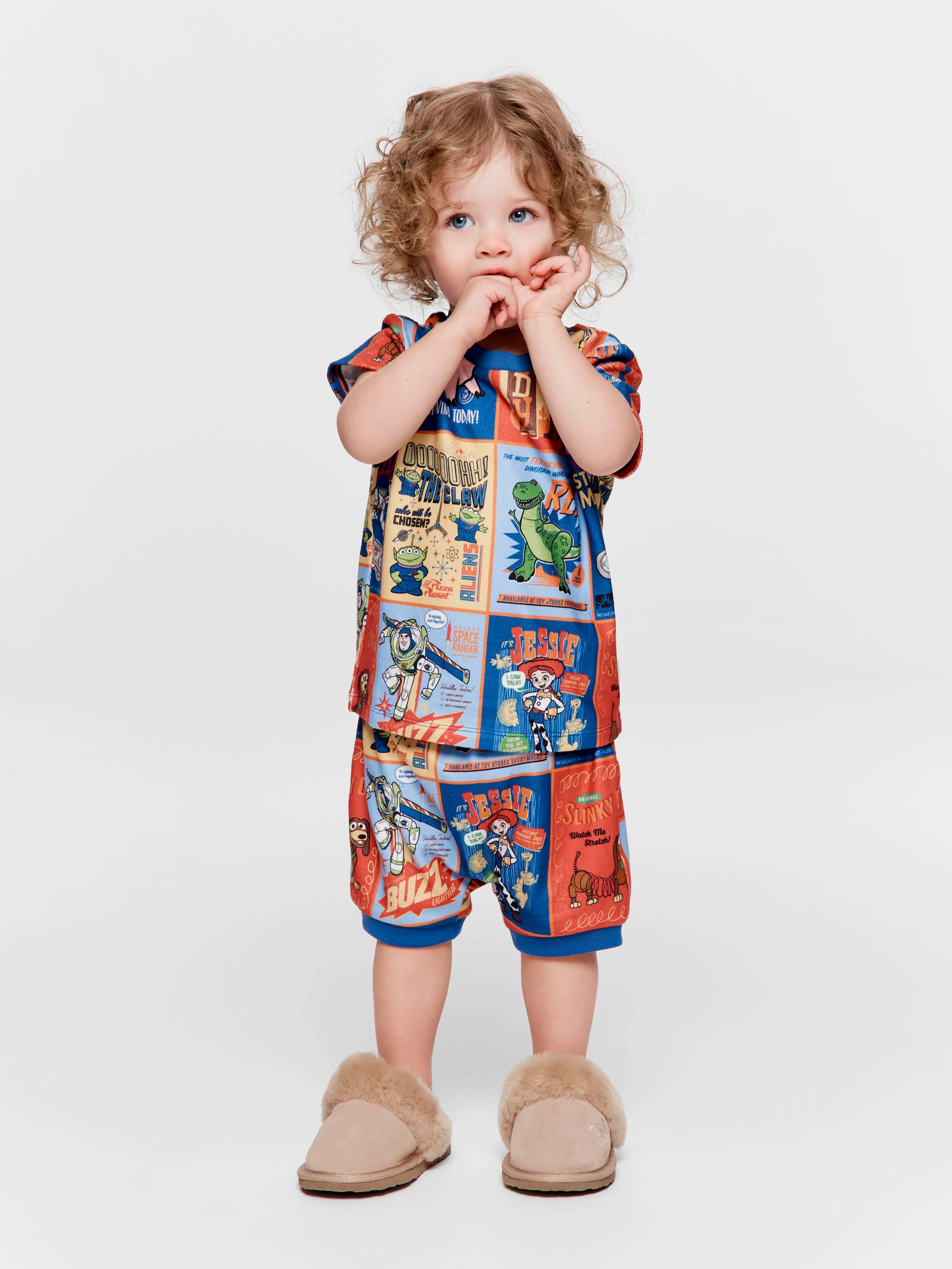 Baby Toy Story Plush Short Pj Set