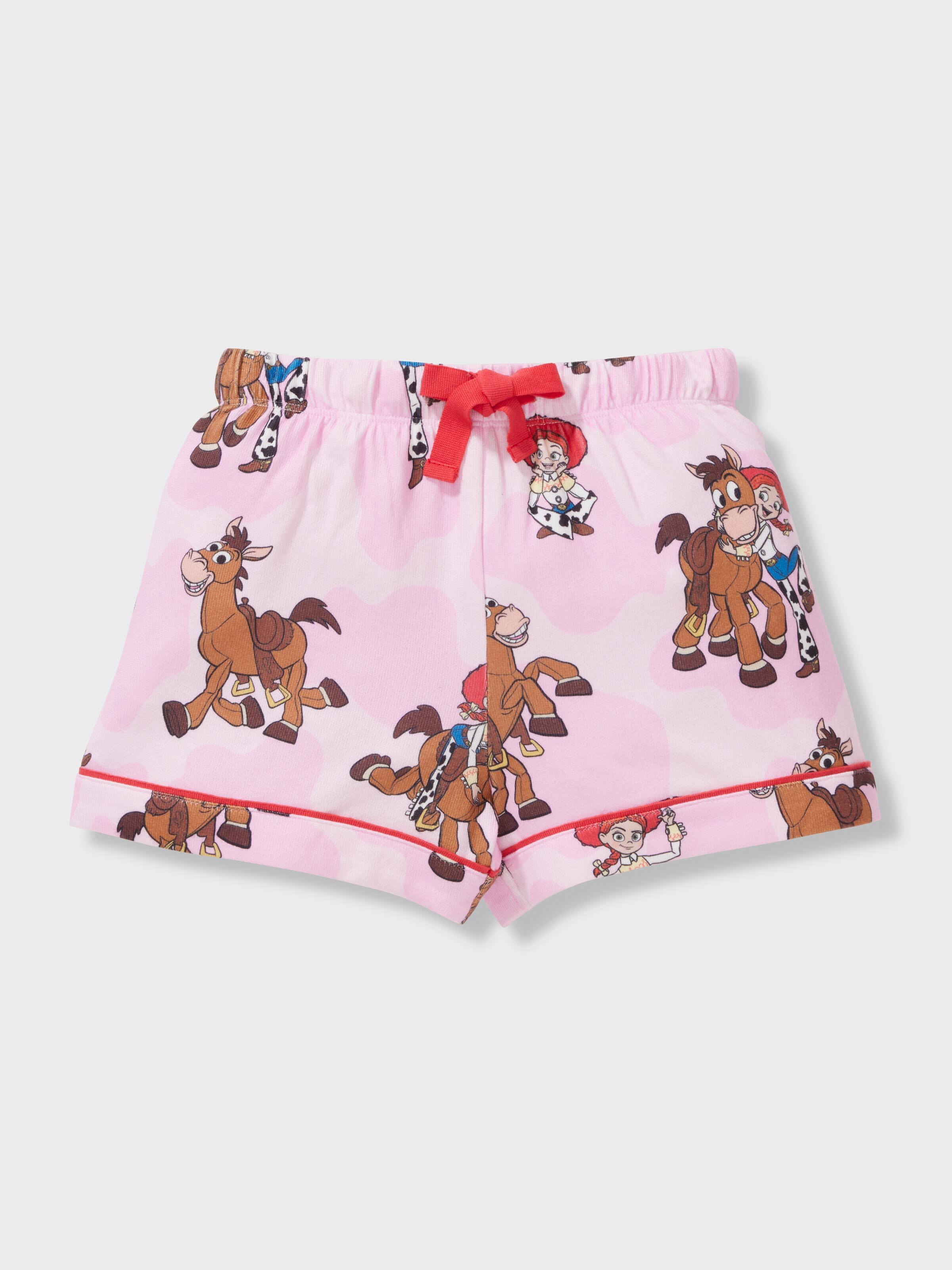 Jnr Girls Toy Story Jessie Plush Short Classic Pj Set